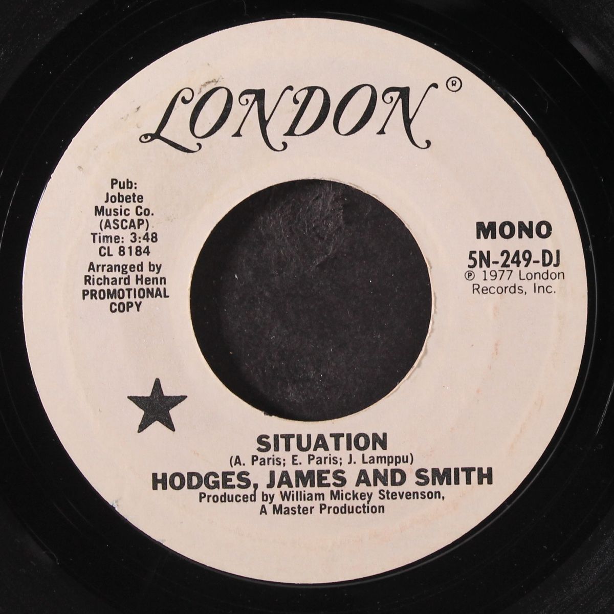 situation by HODGES, JAMES & SMITH