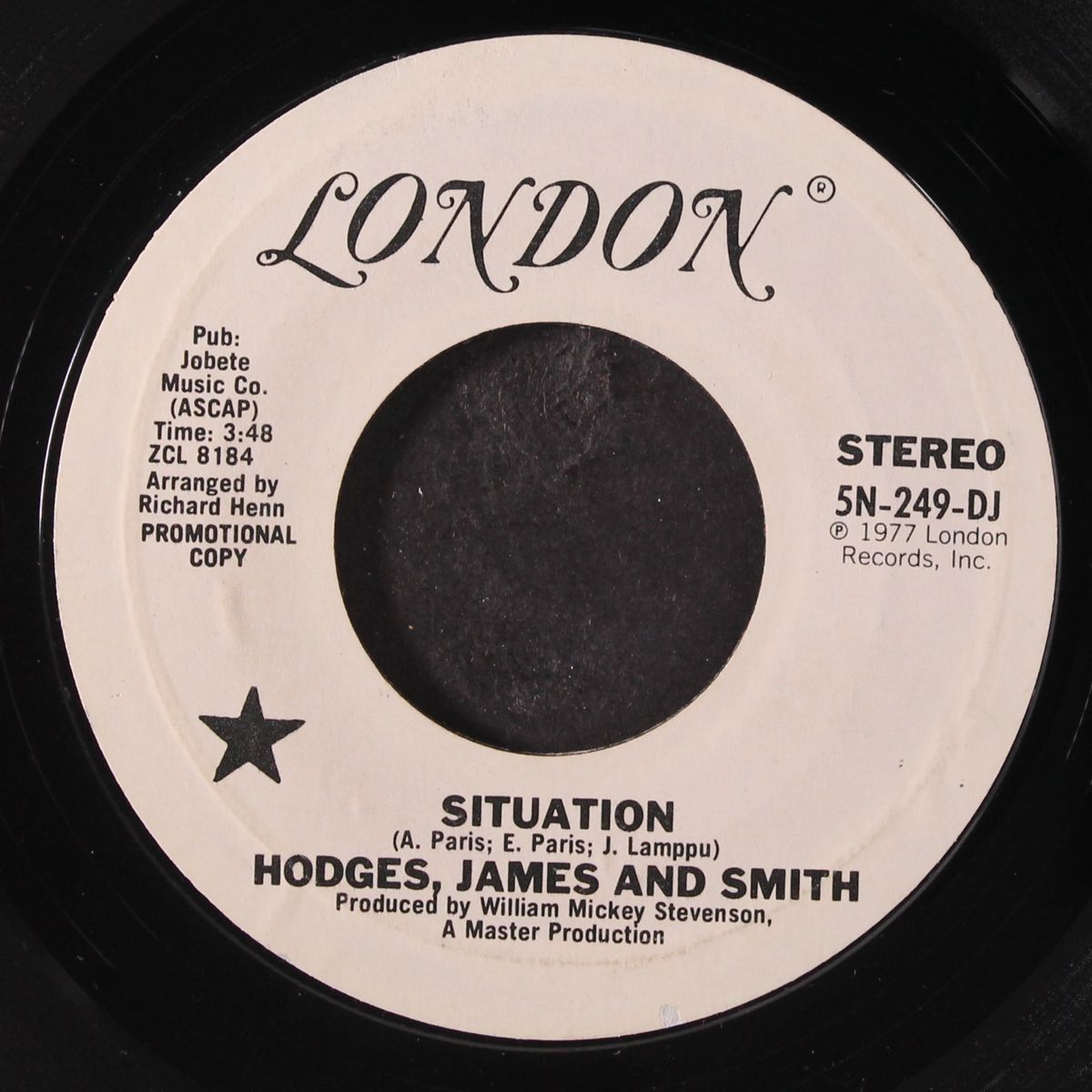 situation by HODGES, JAMES & SMITH