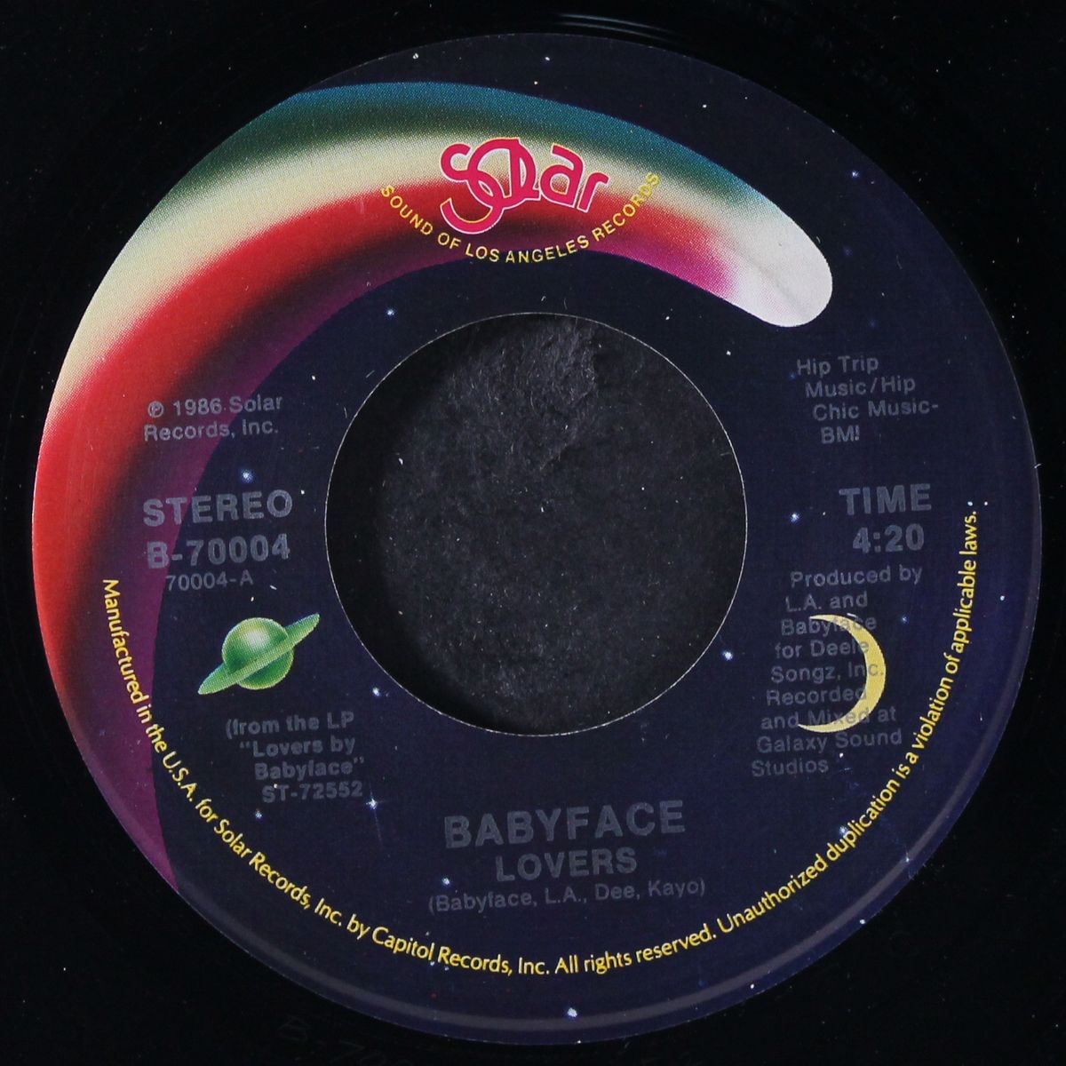 lovers / take your time by BABYFACE