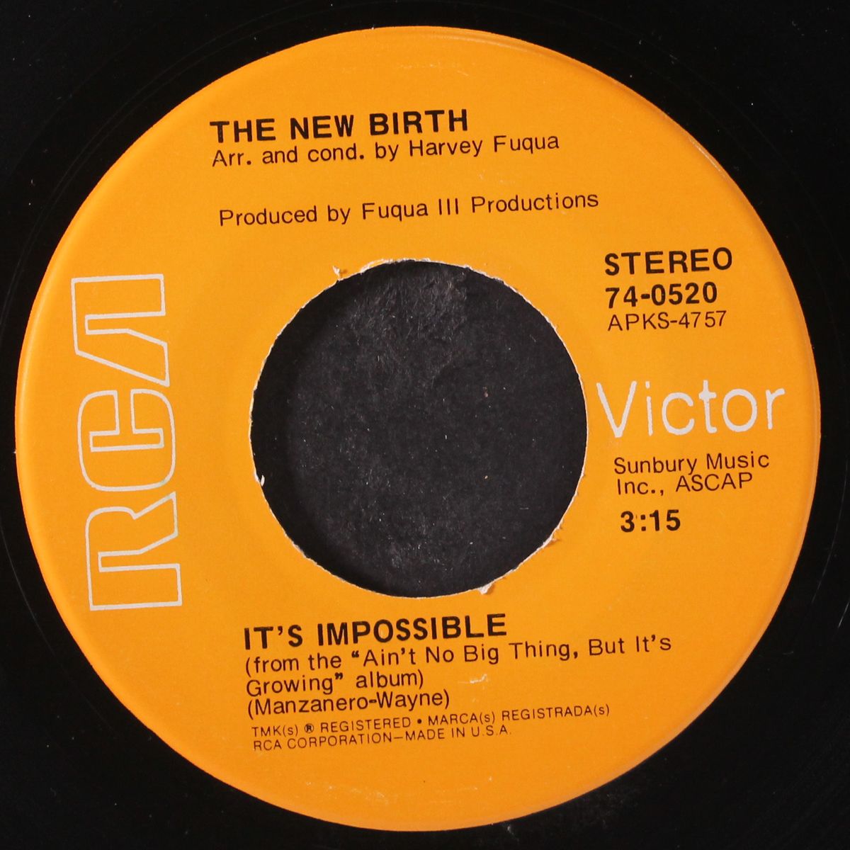it's impossible / honeybee by NEW BIRTH