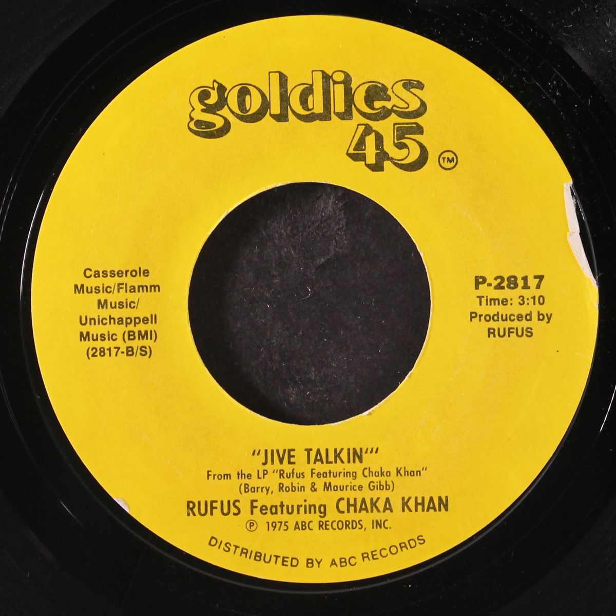 dance wit me / jive talkin' by RUFUS & CHAKA KHAN
