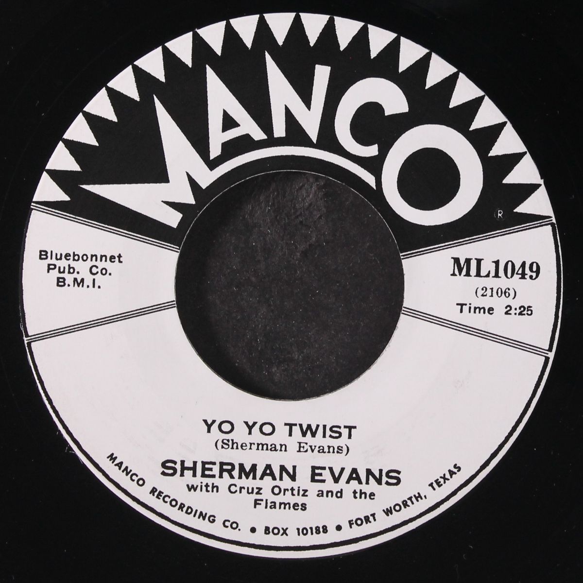 i don't care / yo yo twist by SHERMAN EVANS