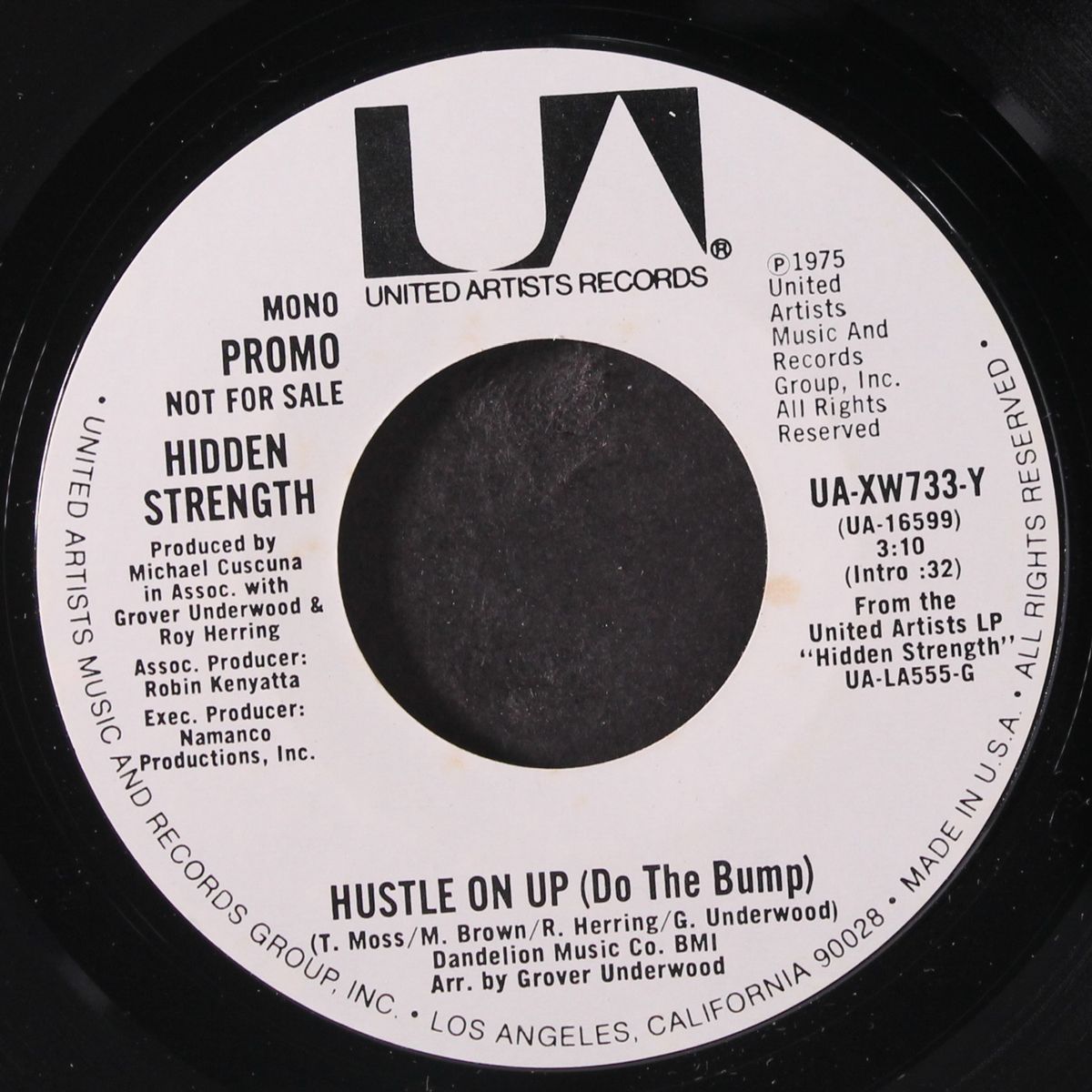 hustle on up (do the bump) / mono by HIDDEN STRENGTH