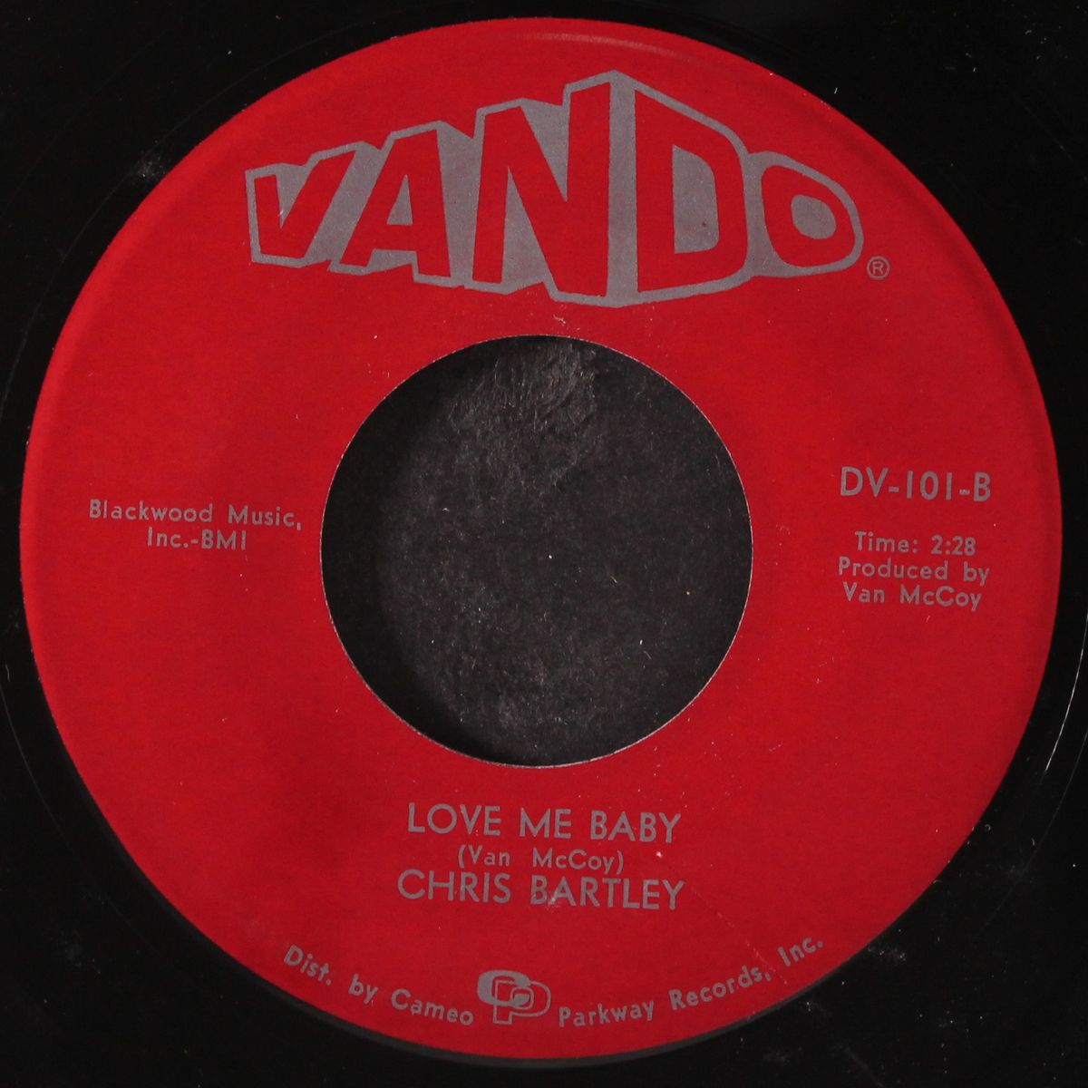 the sweetest thing this side of heaven / love me baby by CHRIS BARTLEY