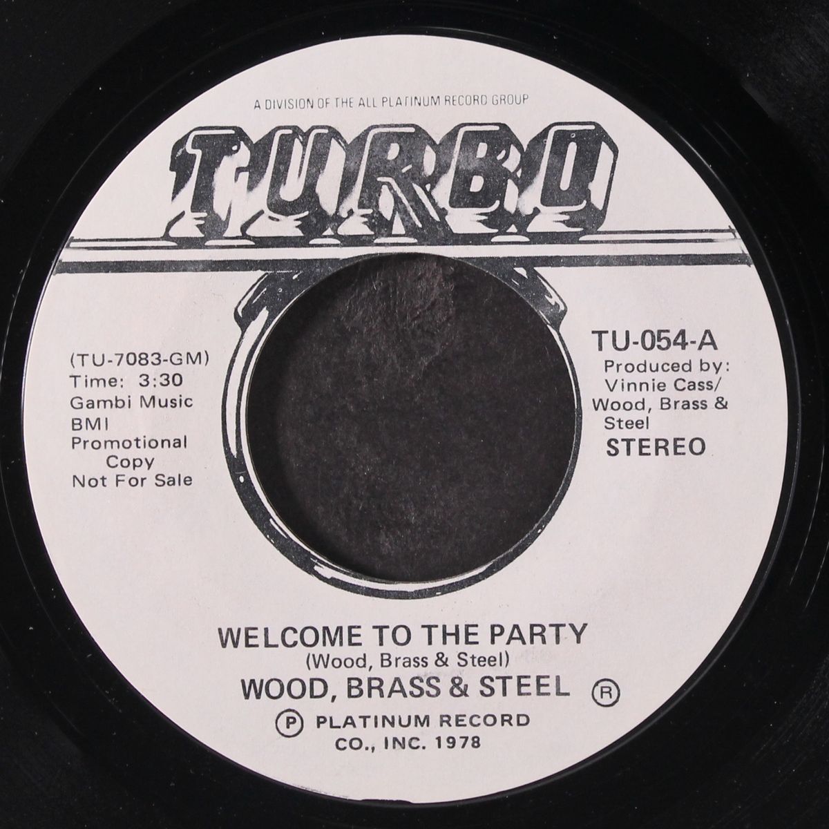 welcome to the party / same by WOOD BRASS & STEEL