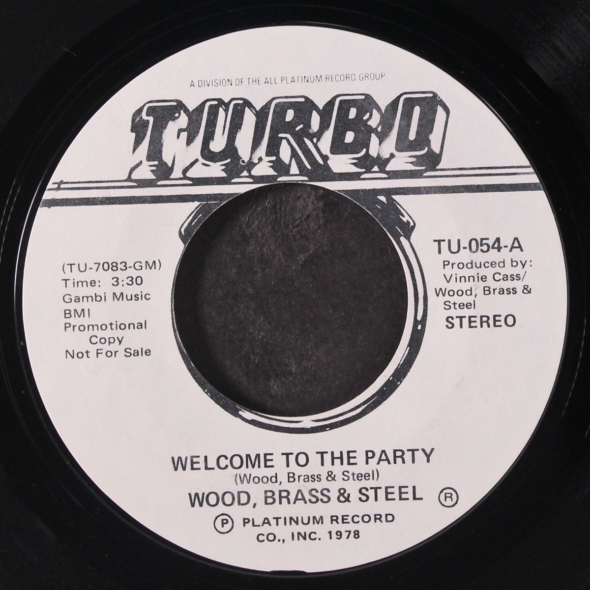 welcome to the party / same by WOOD BRASS & STEEL