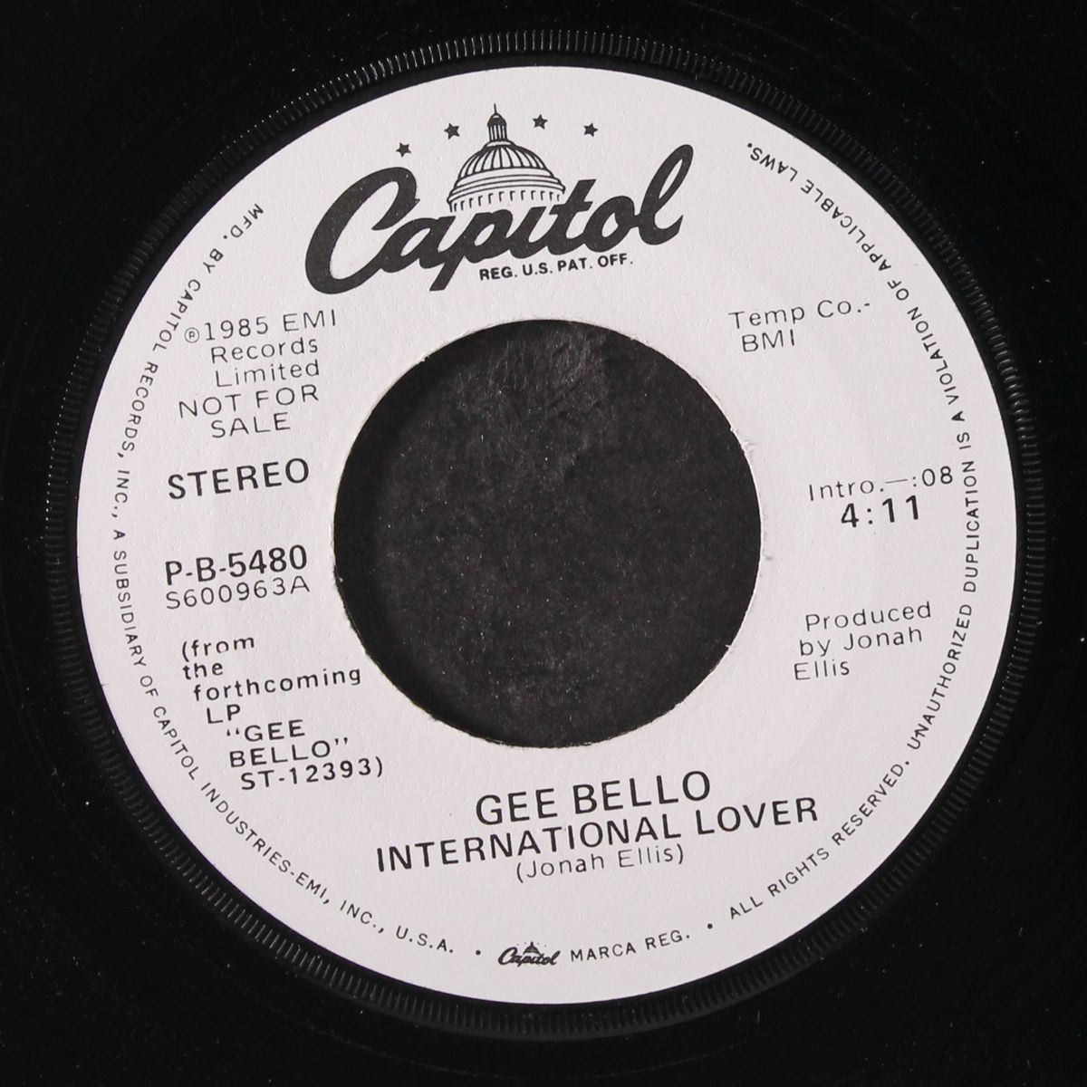 international lover / same by GEE BELLO