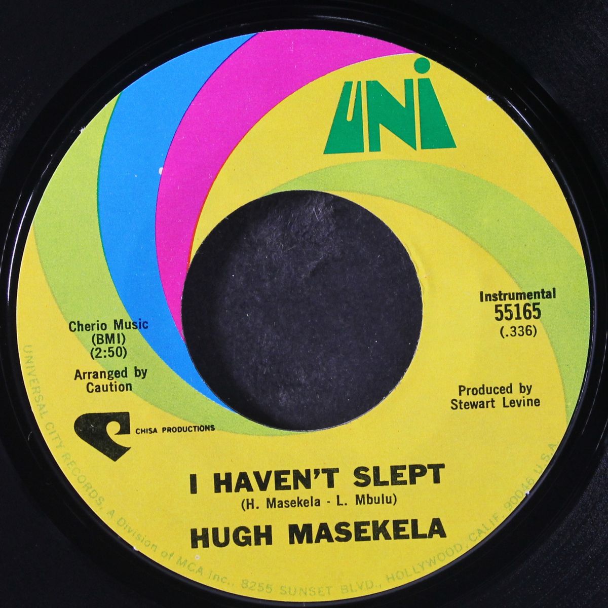 i haven't slept / where has all the grass gone by HUGH MASEKELA