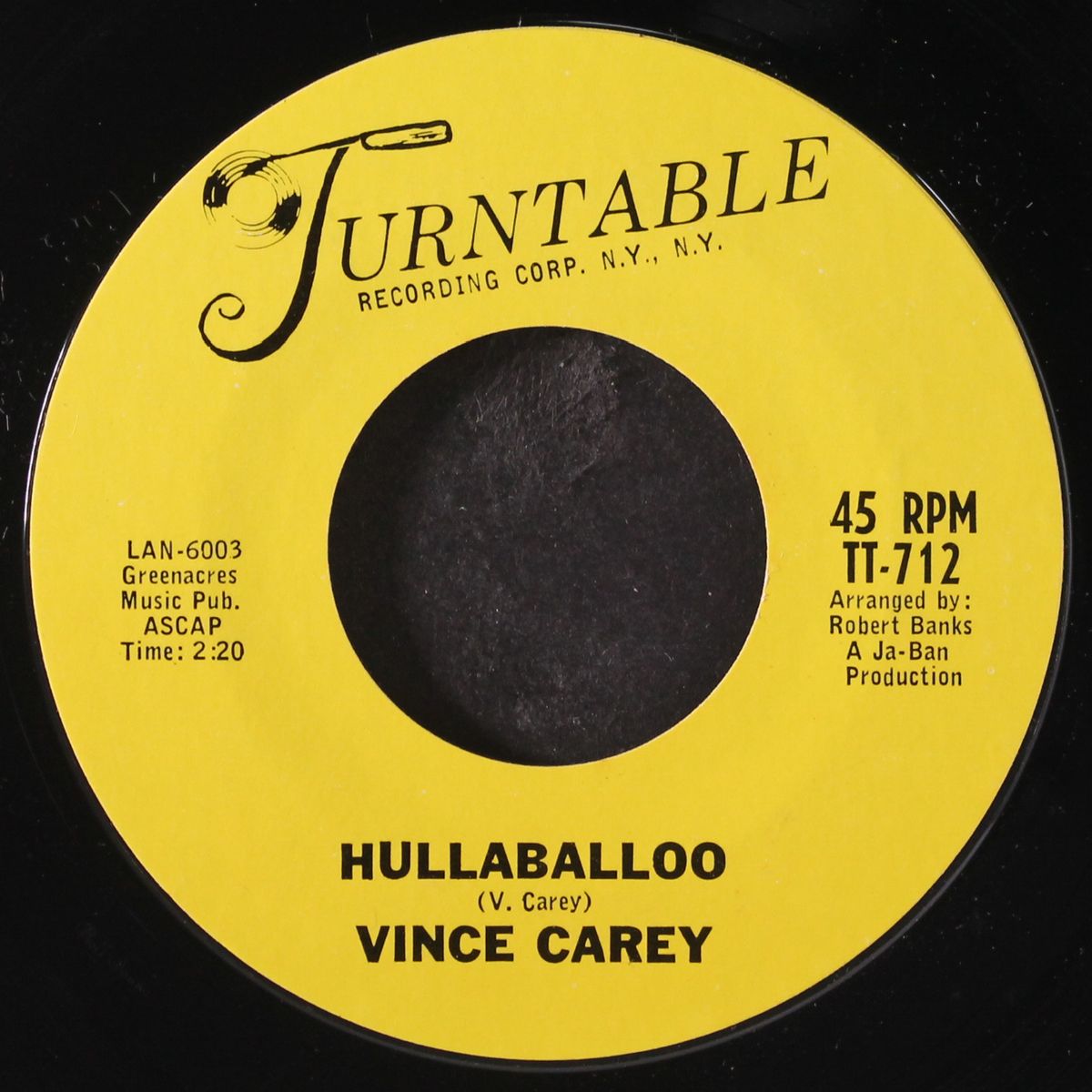 don't worry / hullaballoo by VINCE CAREY