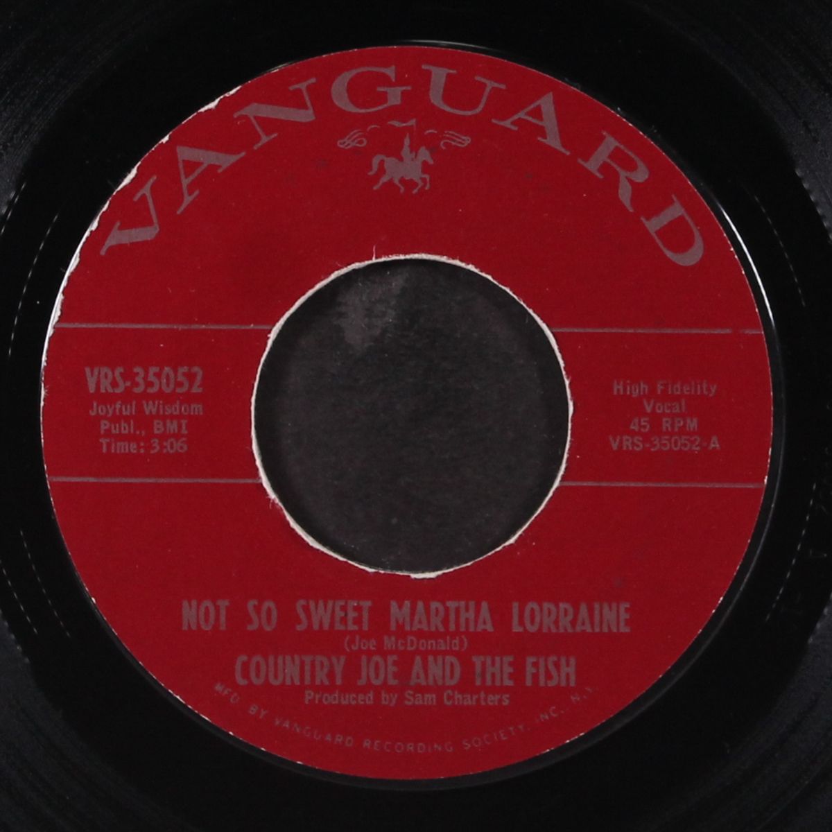 not so sweet lorraine / masked marauder by COUNTRY JOE & THE FISH