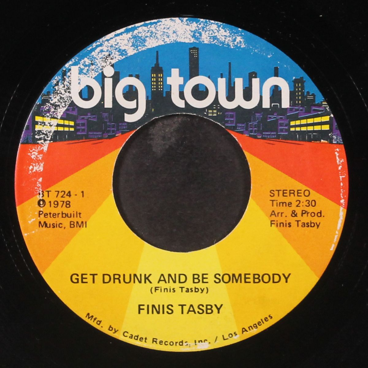 just a kiss / get drunk and be somebody by FINIS TASBY