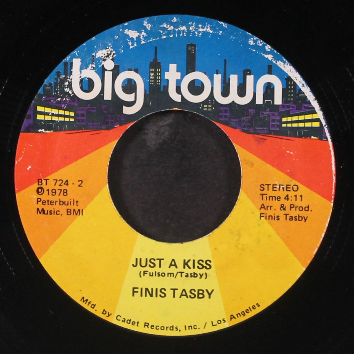 just a kiss / get drunk and be somebody by FINIS TASBY