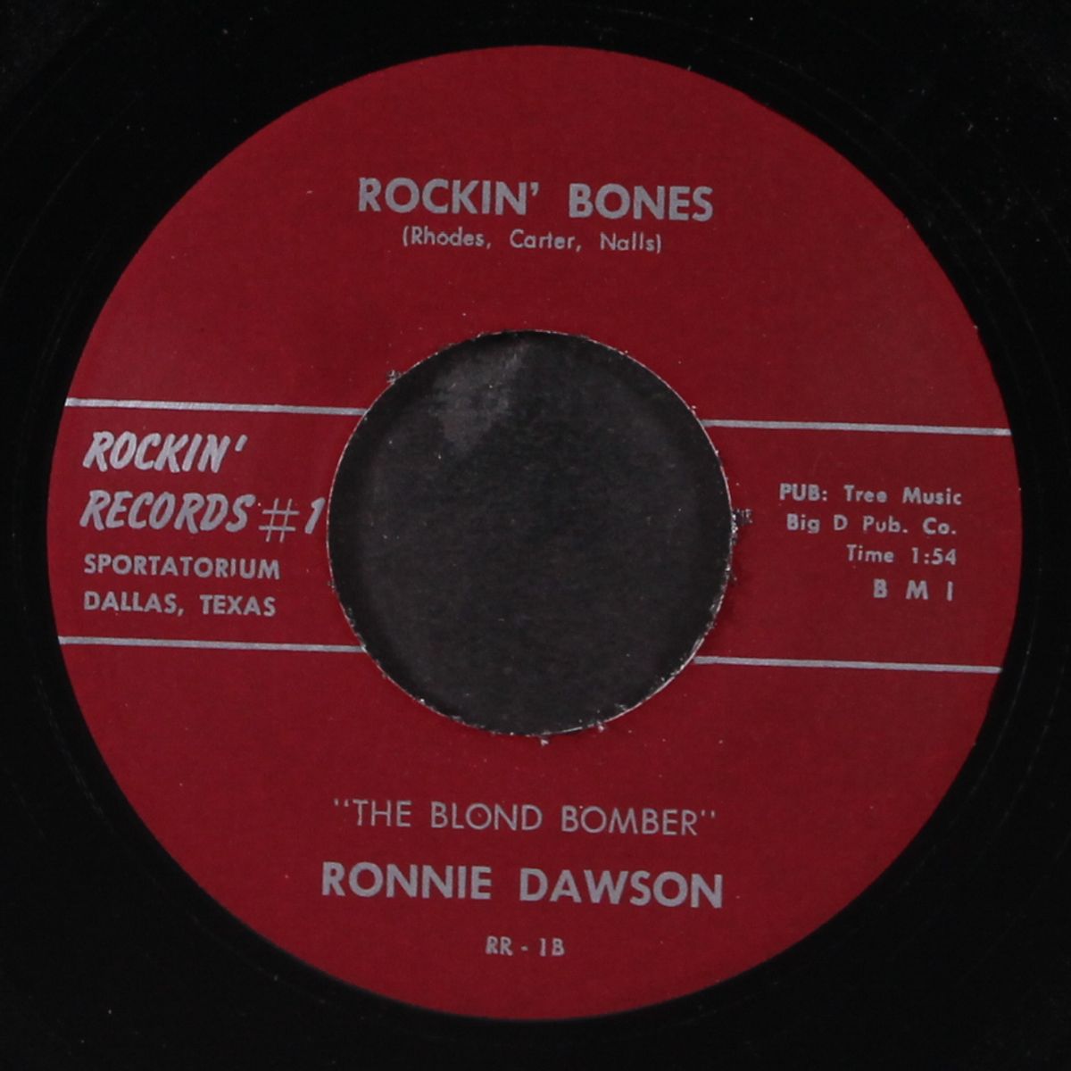 rockin' bones / congratulations to me by RONNIE DAWSON