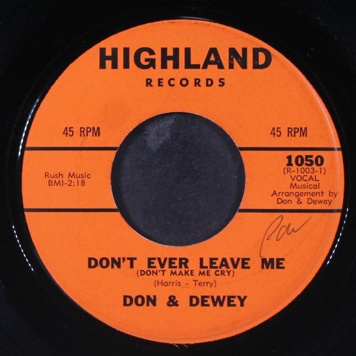 heartattack / don't ever leave me by DON & DEWEY