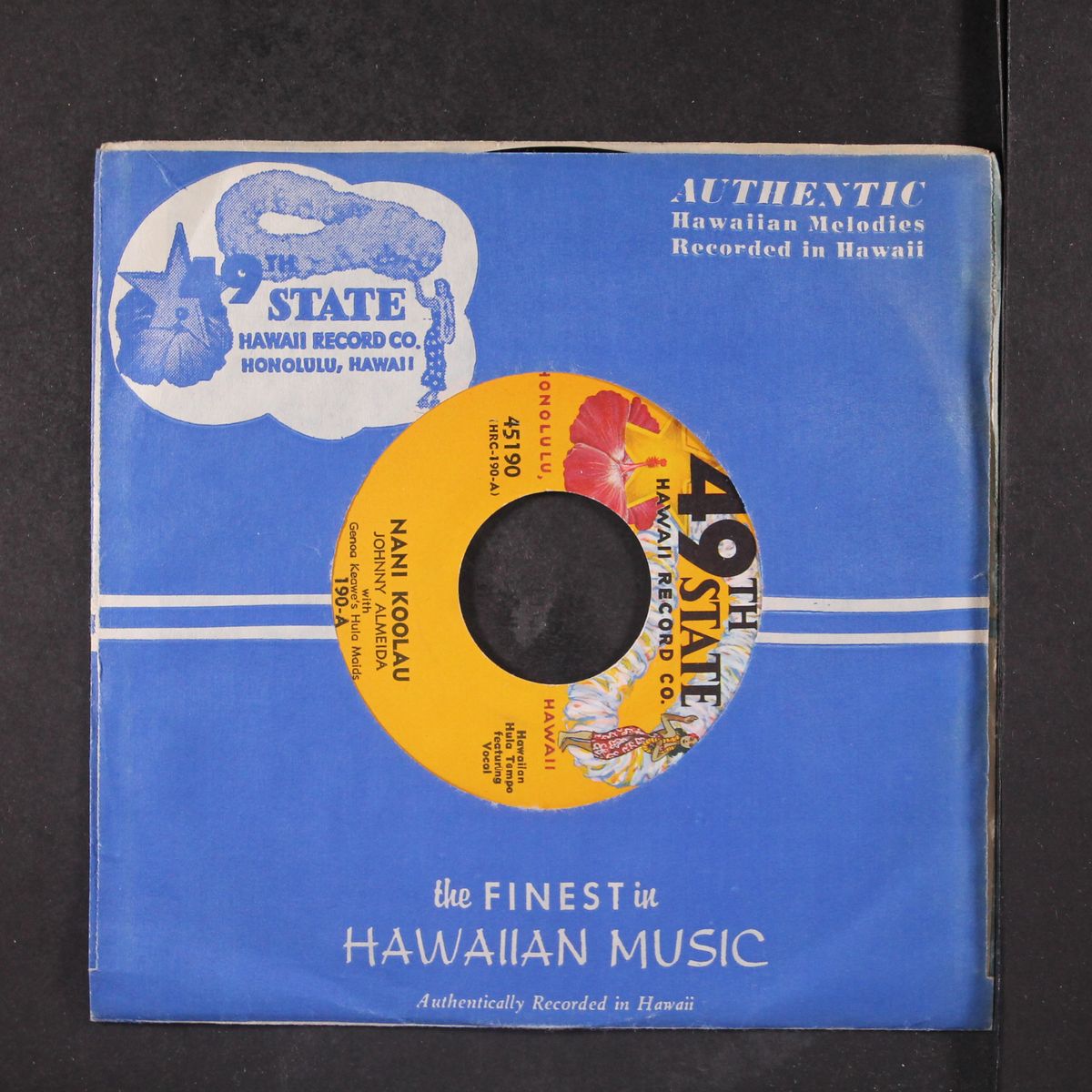 nani koolau / lucky come hawaii by JOHNNY ALMEIDA