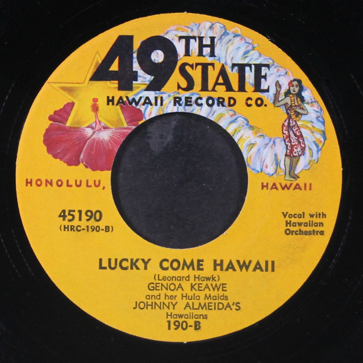 nani koolau / lucky come hawaii by JOHNNY ALMEIDA