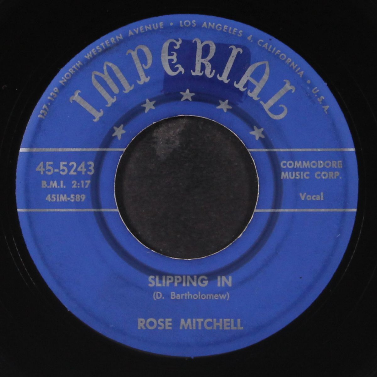 slipping in / i'm searching by ROSE MITCHELL