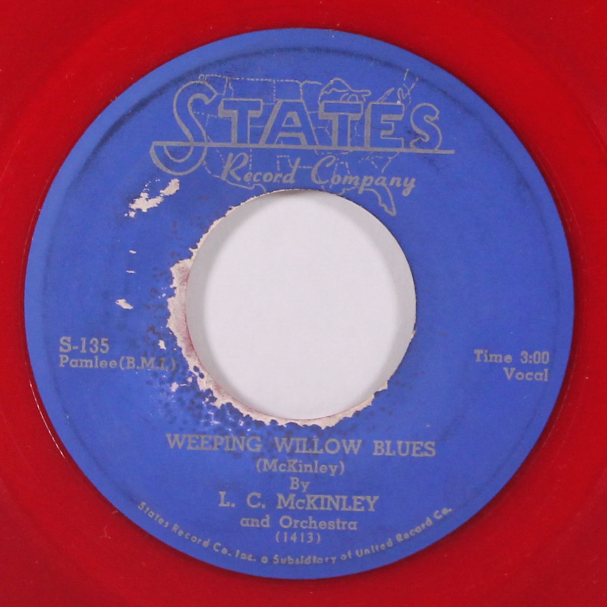 companion blues / weeping willow blues by L.C. MCKINLEY