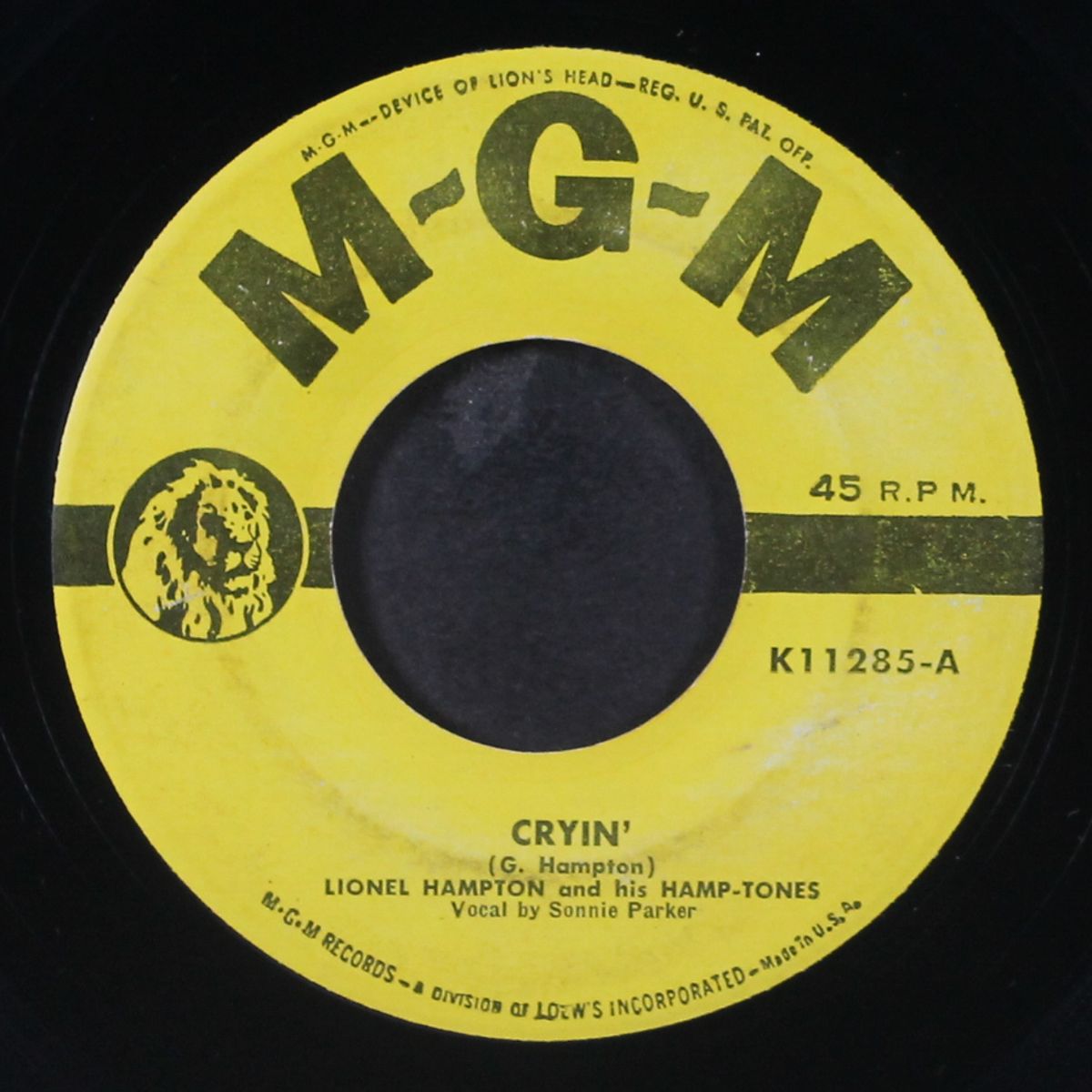cryin' / oh, lady be good by LIONEL HAMPTON