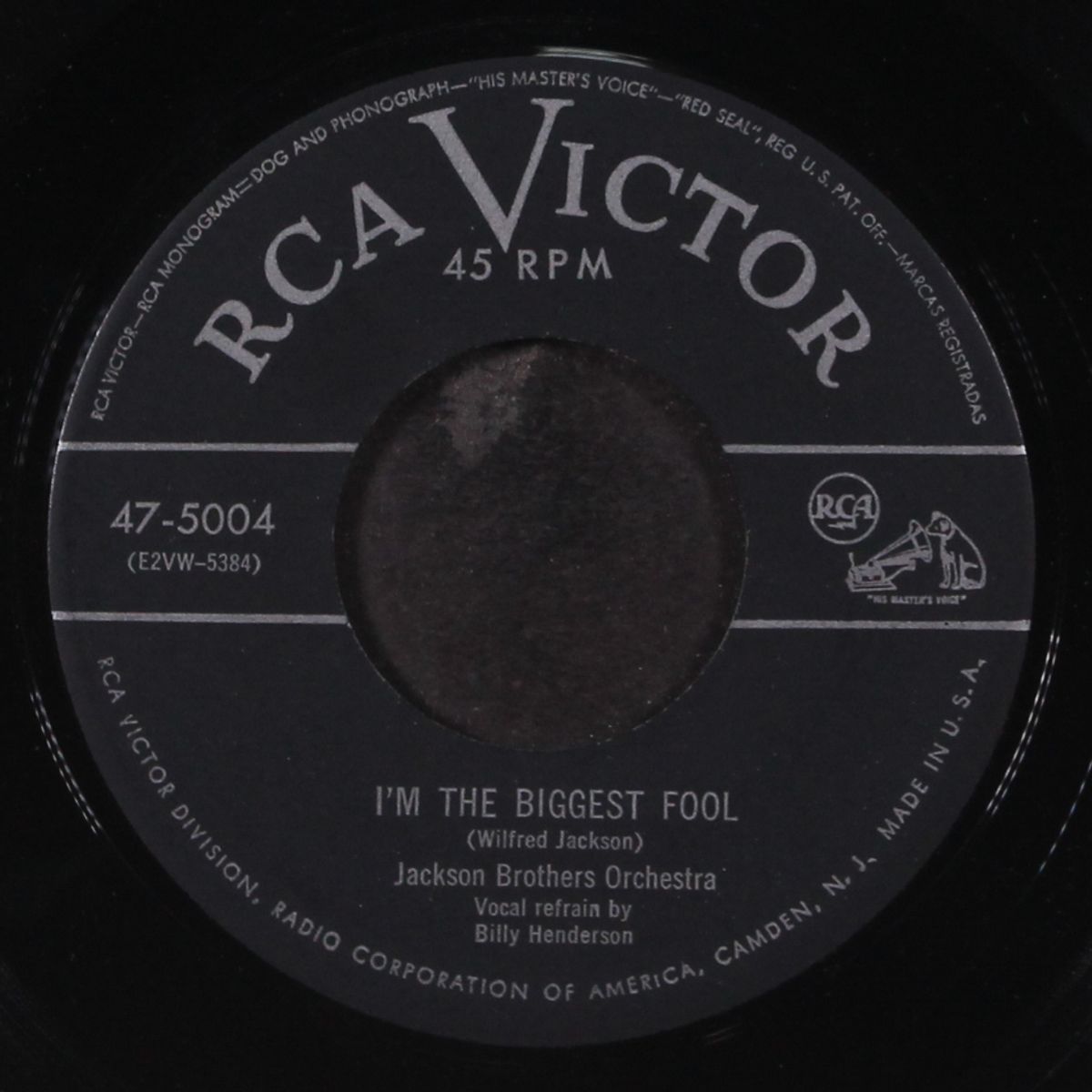 we're gonna rock this joint / i'm the biggest fool by JACKSON BROTHERS
