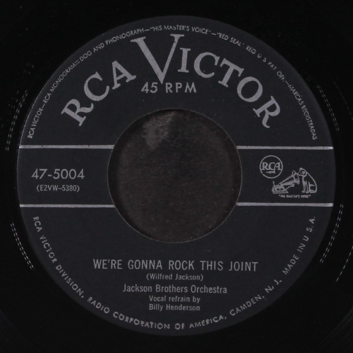 we're gonna rock this joint / i'm the biggest fool by JACKSON BROTHERS