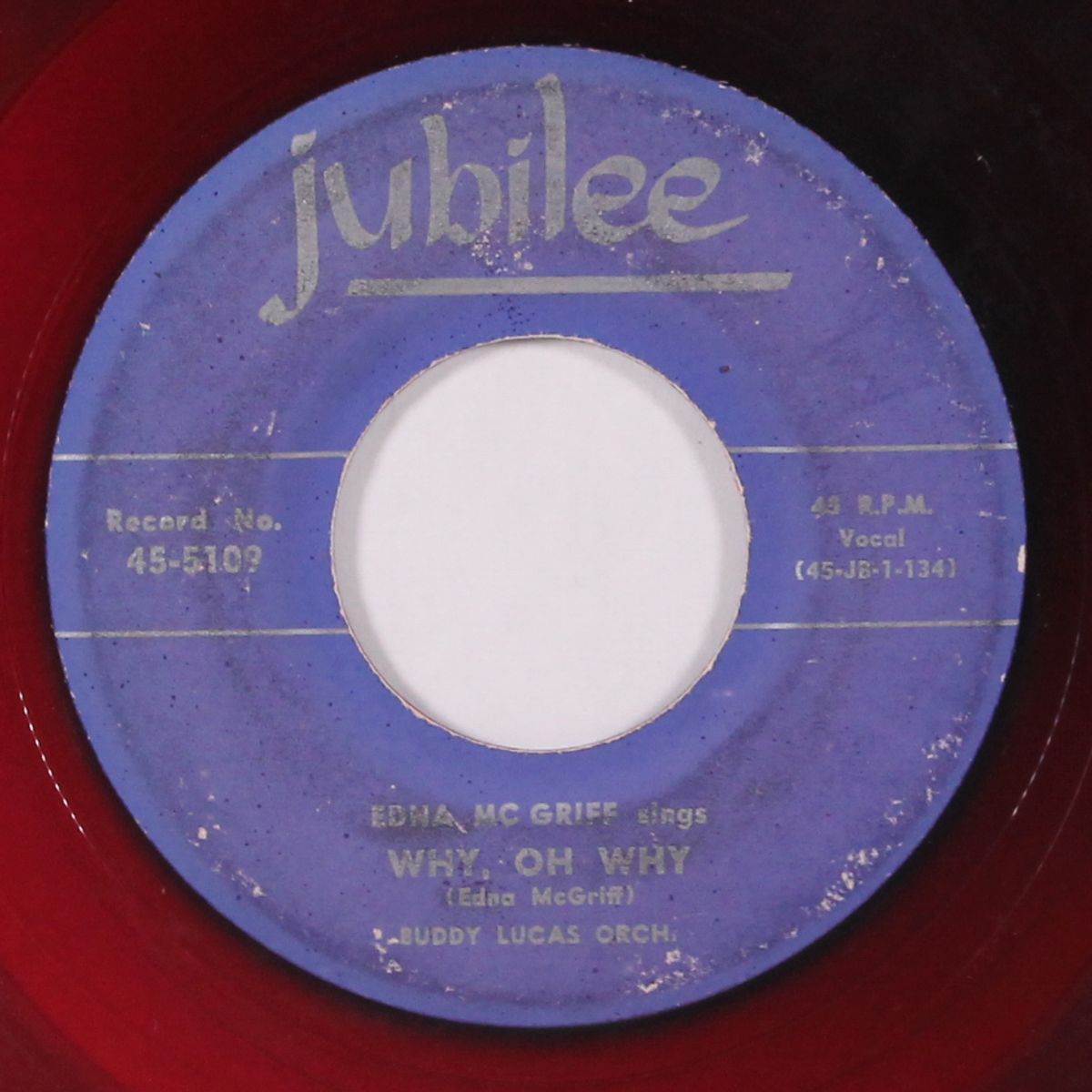 edna's blues / why, oh why by EDNA MCGRIFF