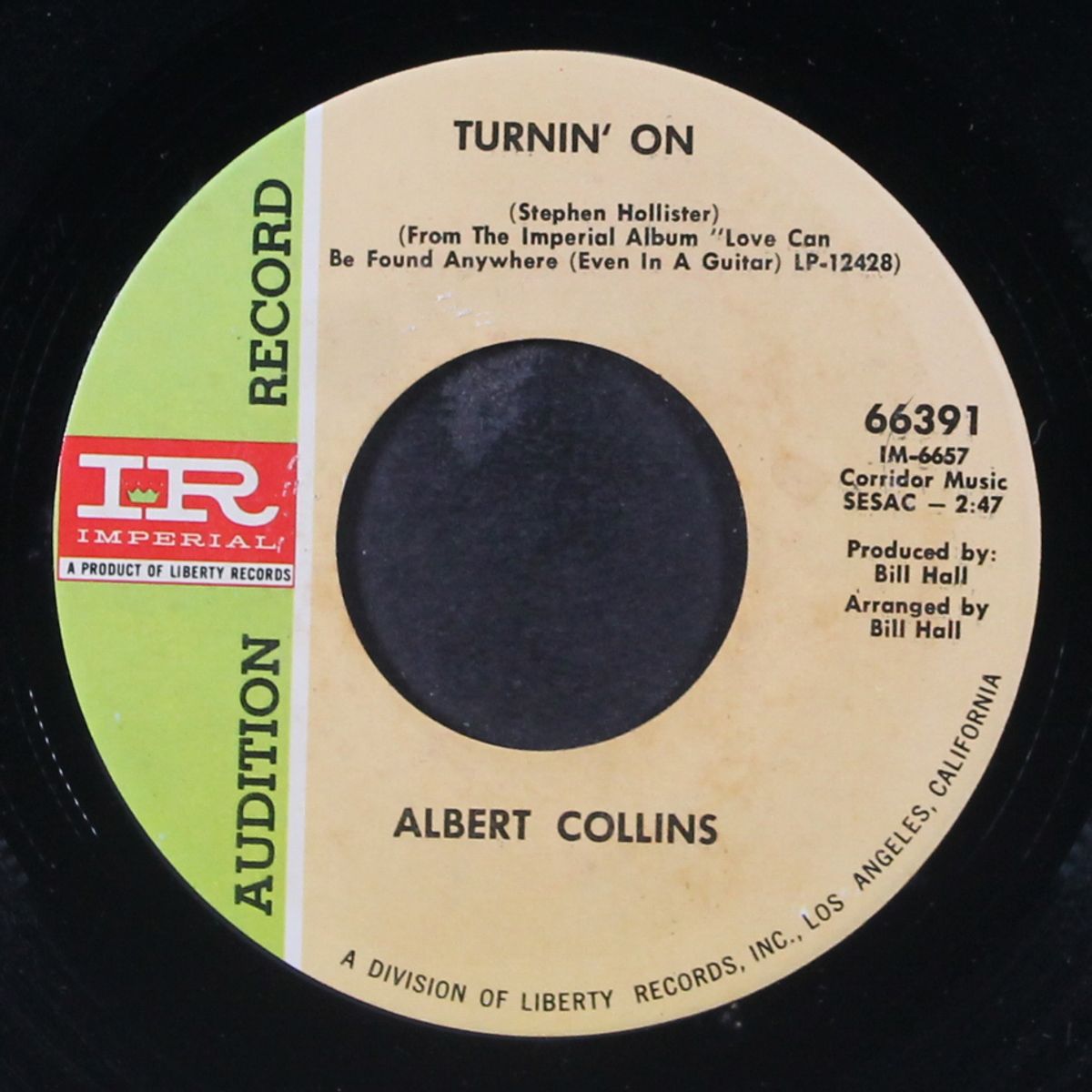do the sissy / turnin' on by ALBERT COLLINS