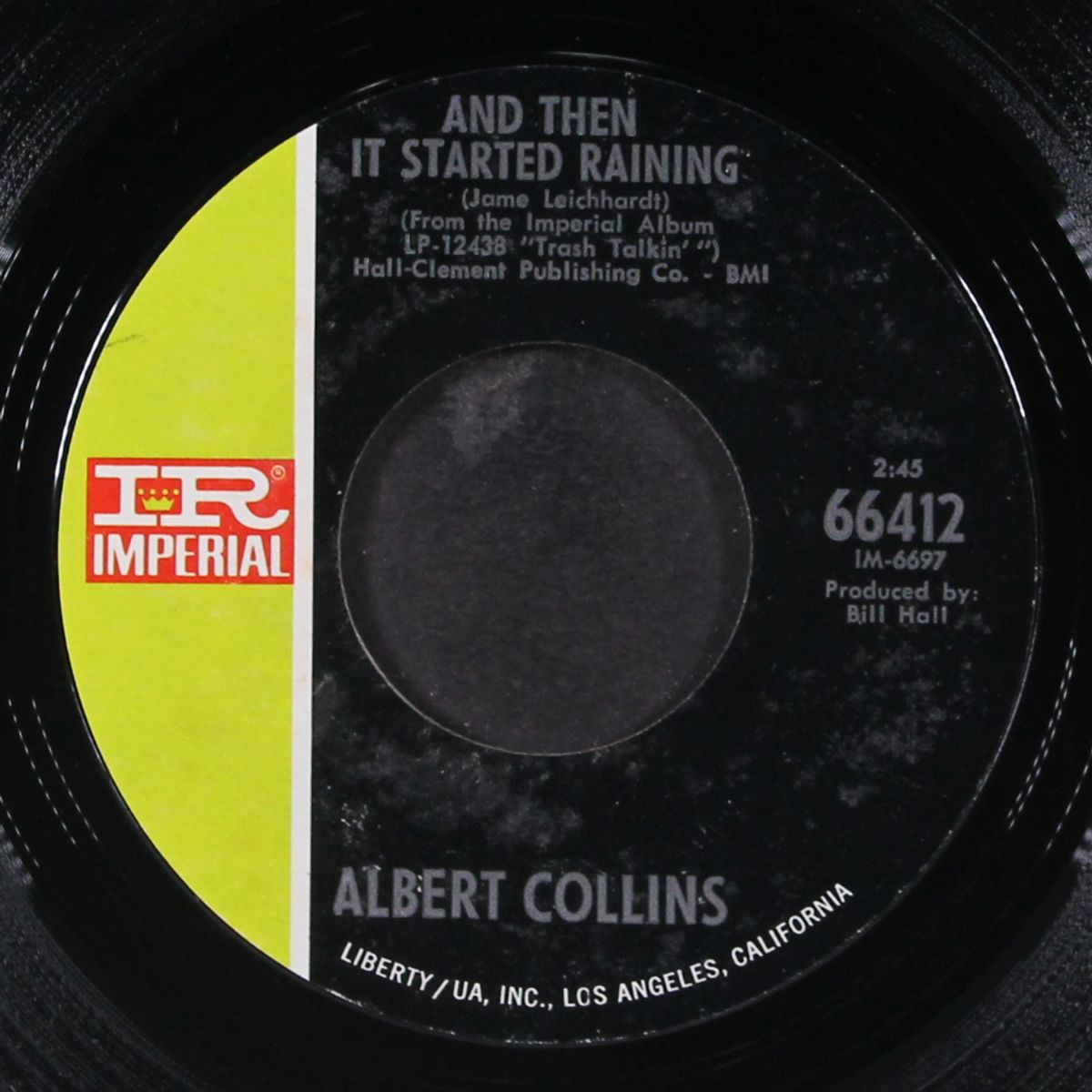 conversation with collins / and then it started raining by ALBERT COLLINS
