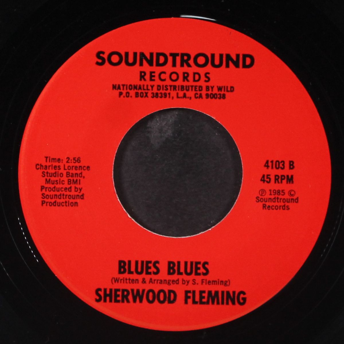 come back baby / blues blues by SHERWOOD FLEMING