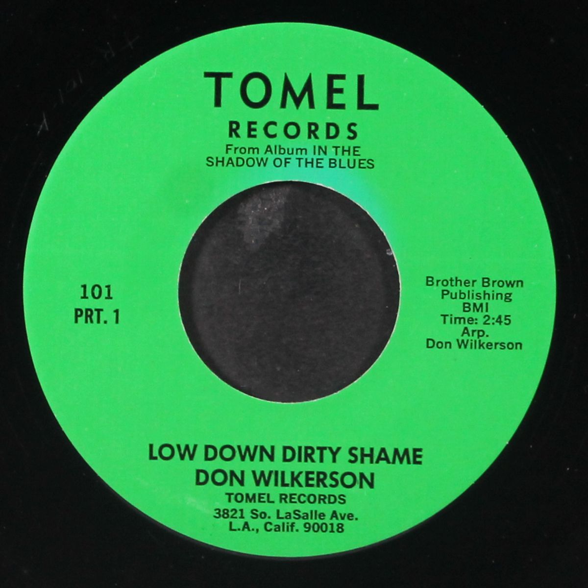 low down dirty shame / part 2 by DON WILKERSON