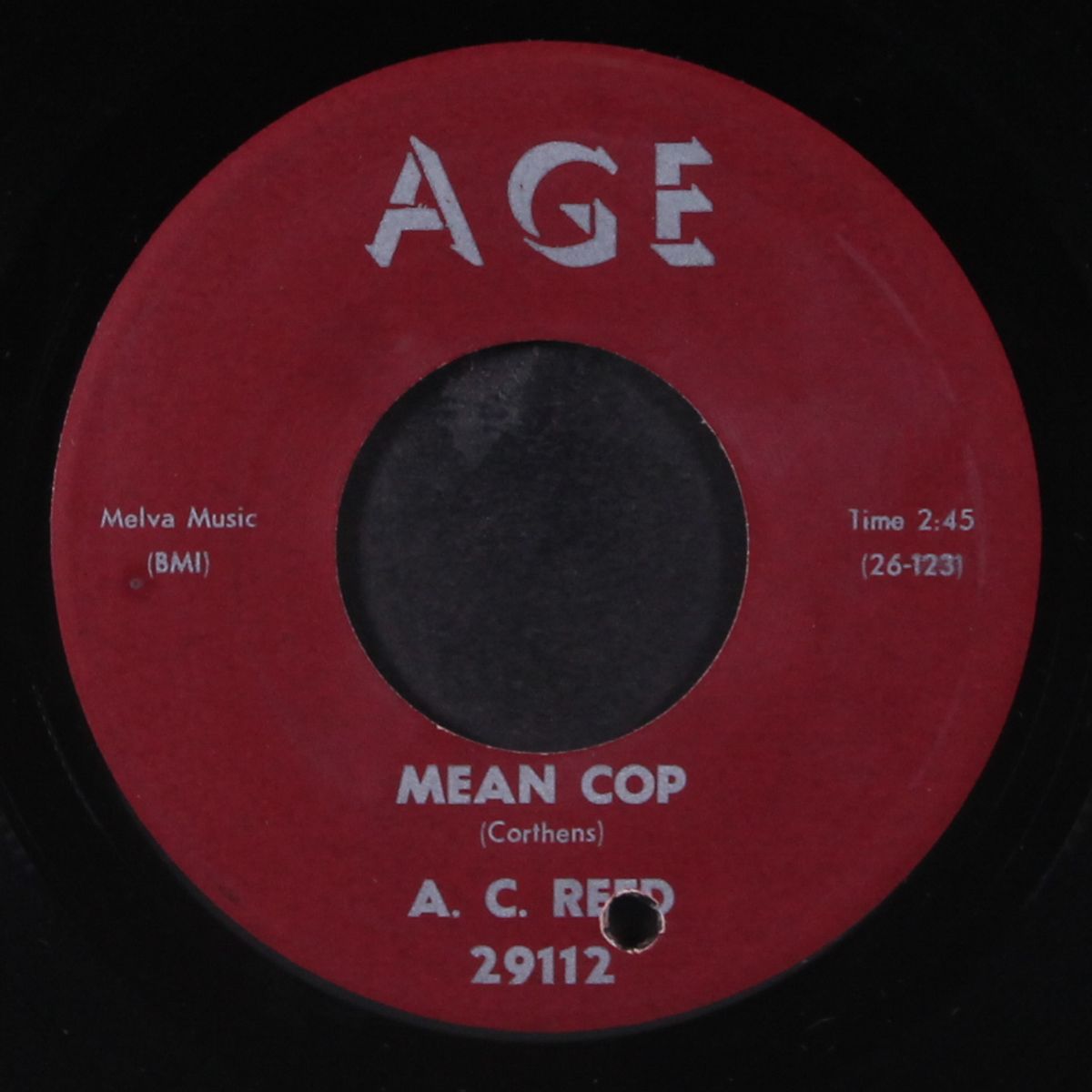 mean cop / that ain't right by A.C. REED