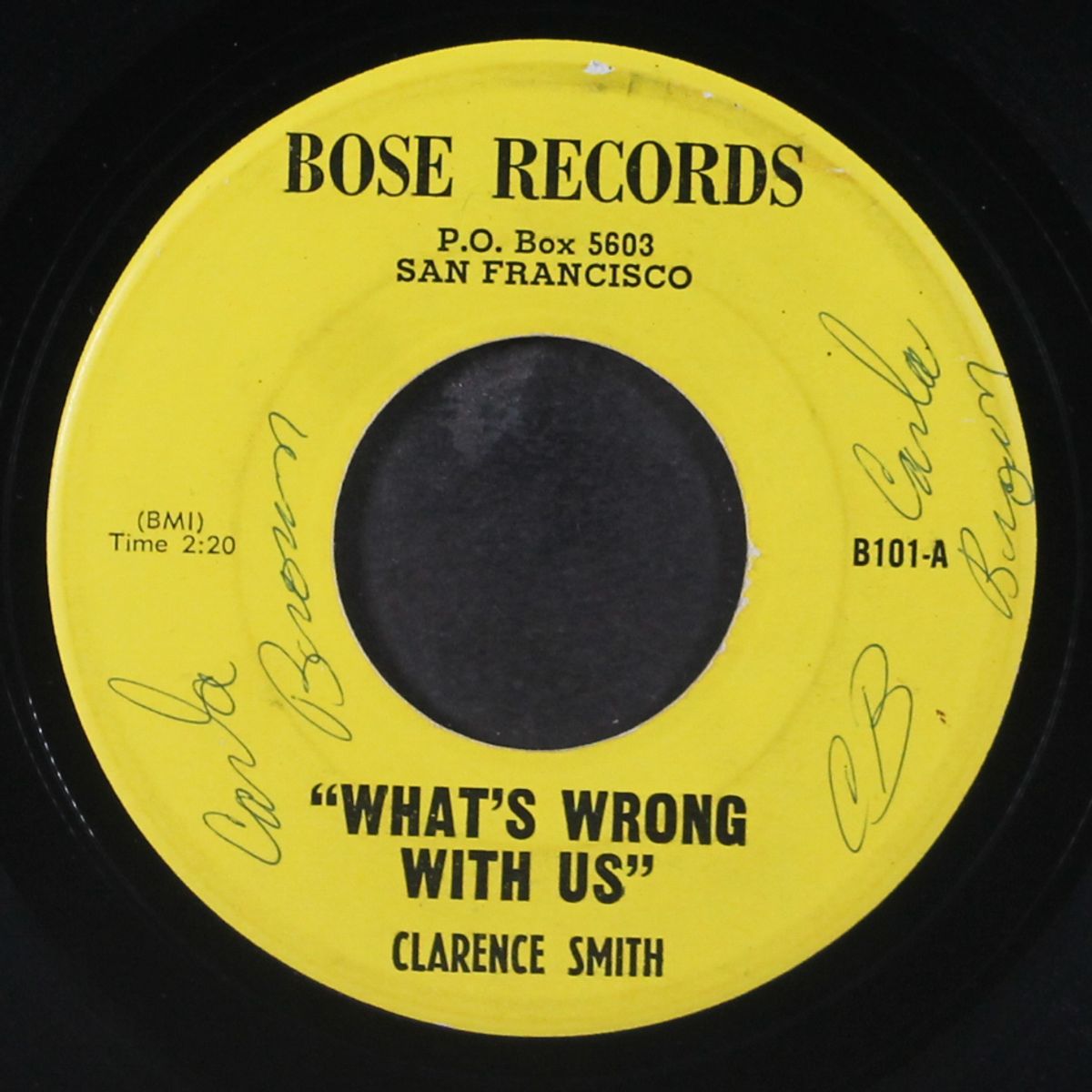 what's wrong with us / forever and day by CLARENCE SMITH