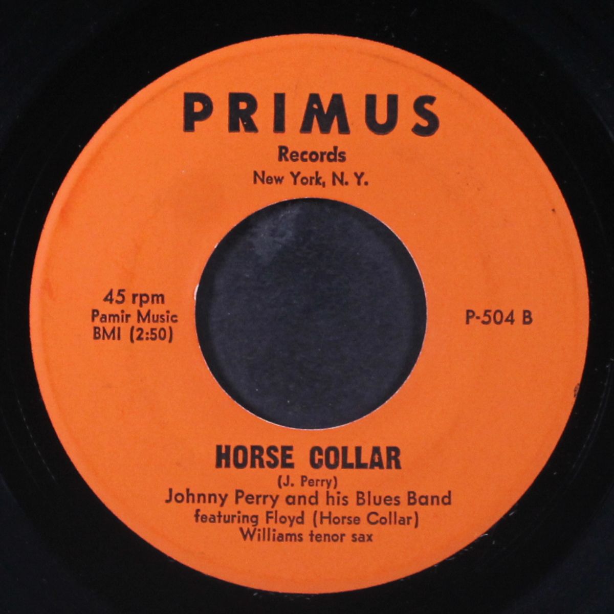 that ain't right / horse collar by JOHNNY PERRY