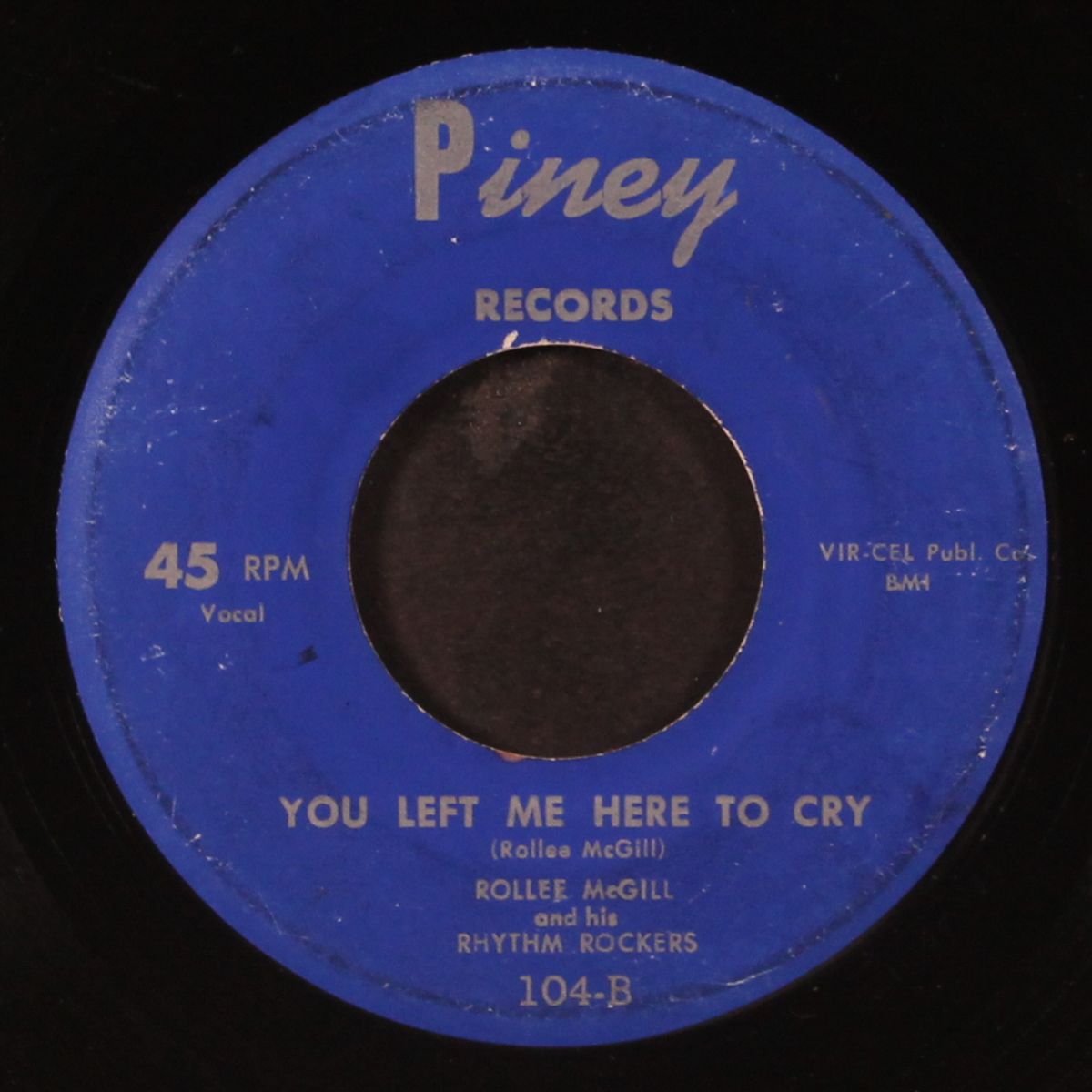 there goes that train / you left me here to cry by ROLLEE MCGILL