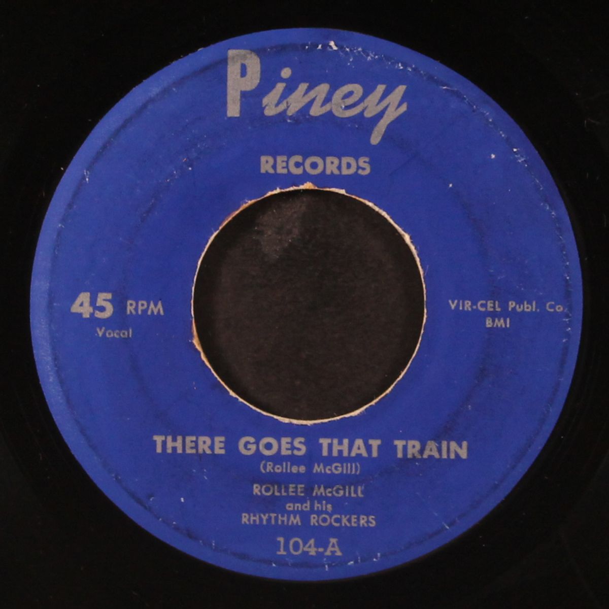 there goes that train / you left me here to cry by ROLLEE MCGILL