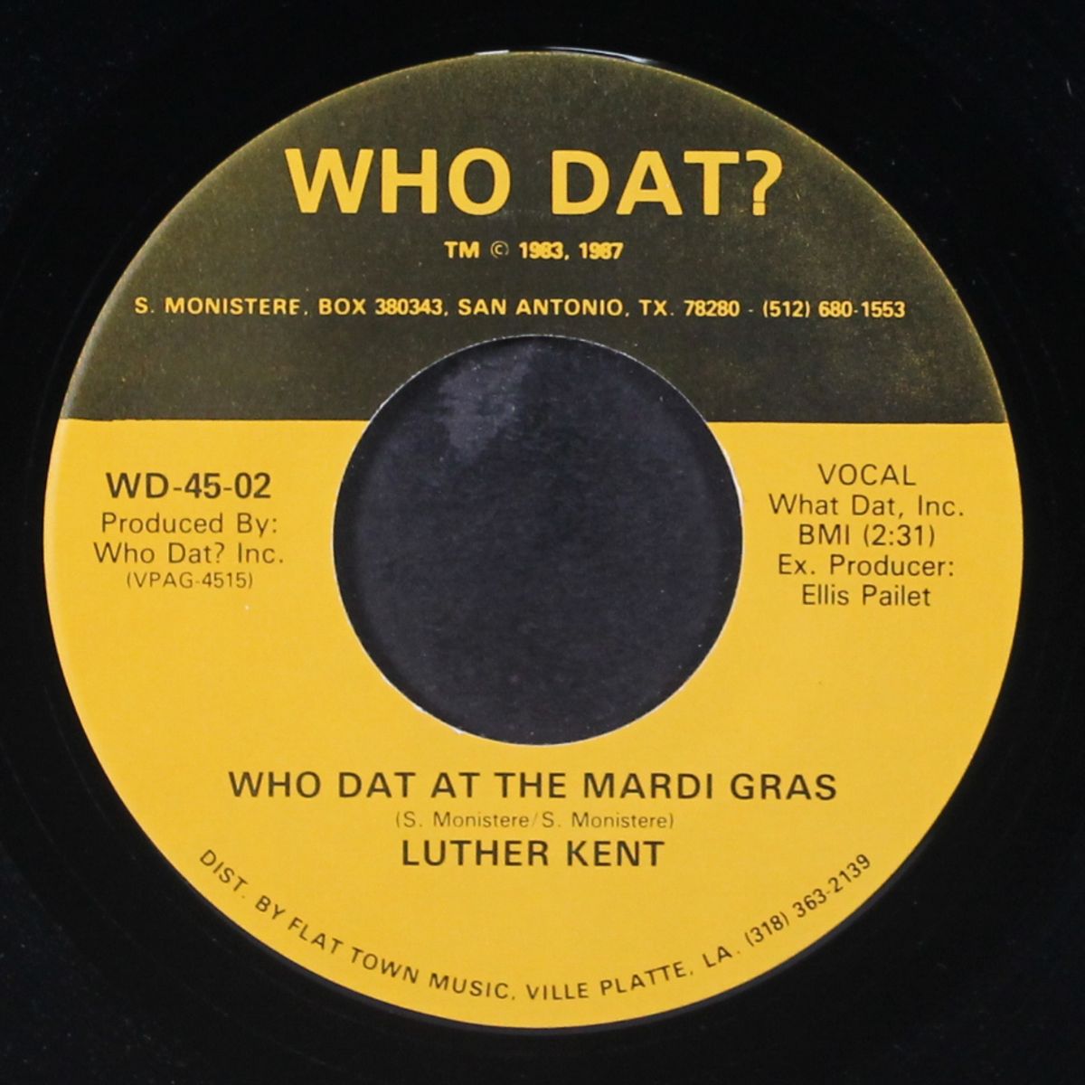 who dat at the mardi gras / instrumental by LUTHER KENT
