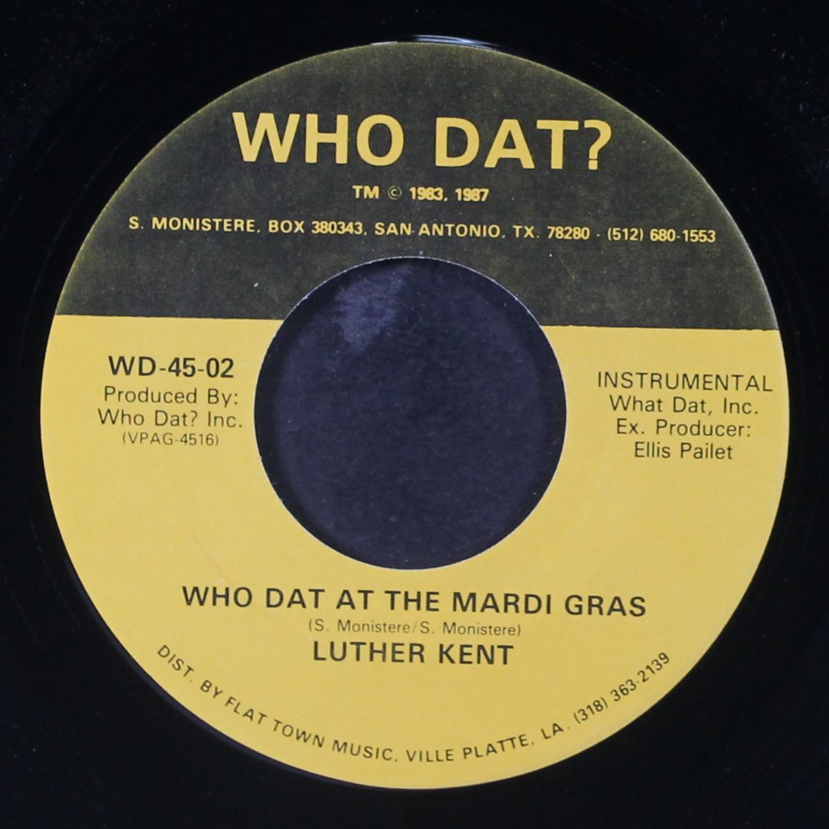who dat at the mardi gras / instrumental by LUTHER KENT