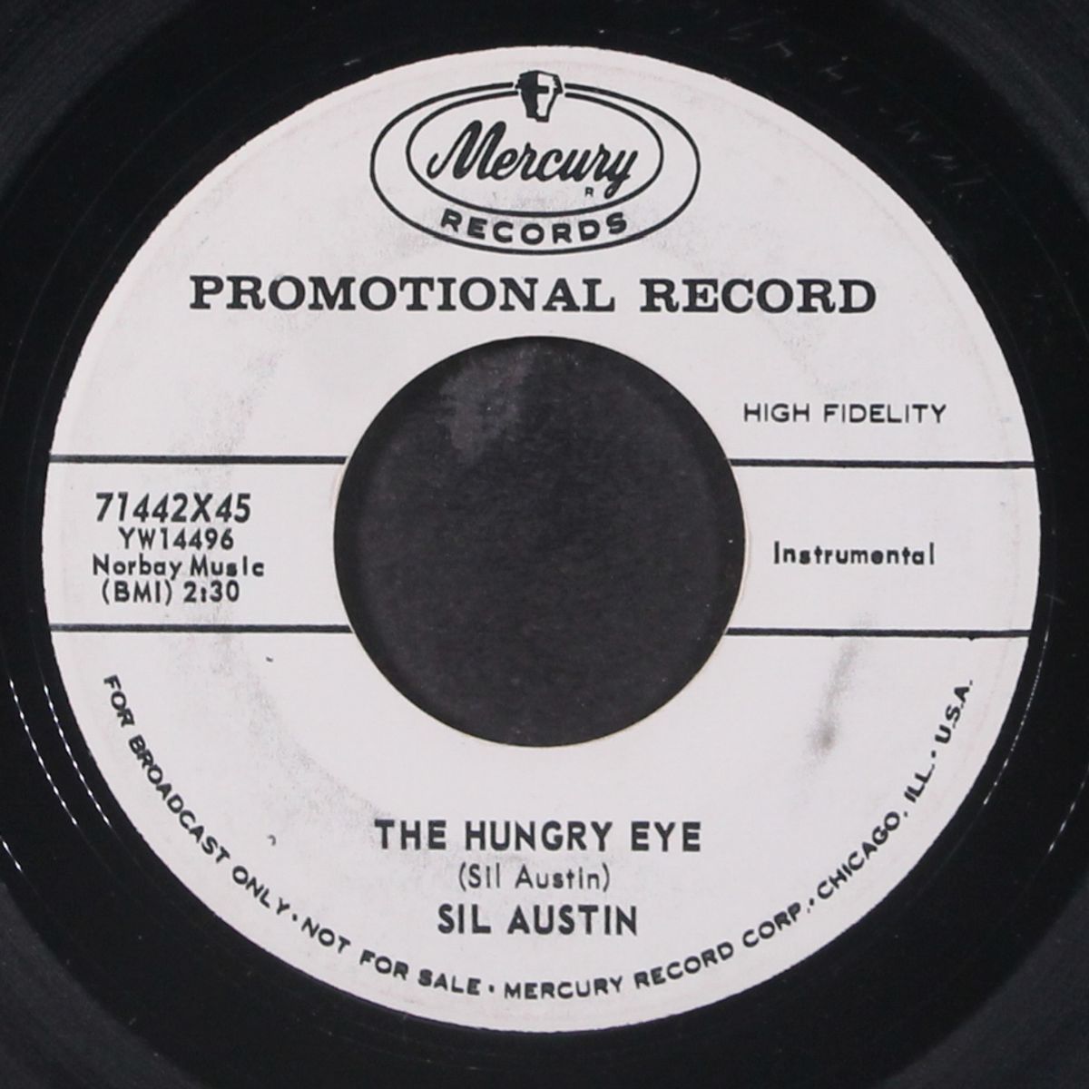 the hungry eye / danny boy by SIL AUSTIN