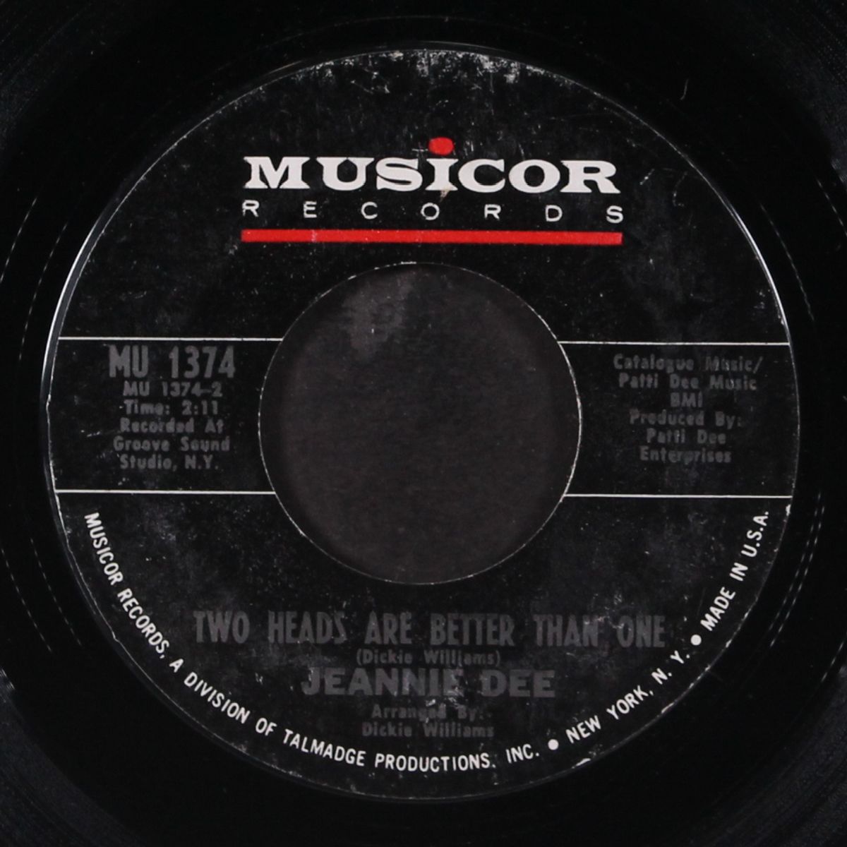 two heads are better than one / three fools in love by JEANNIE DEE