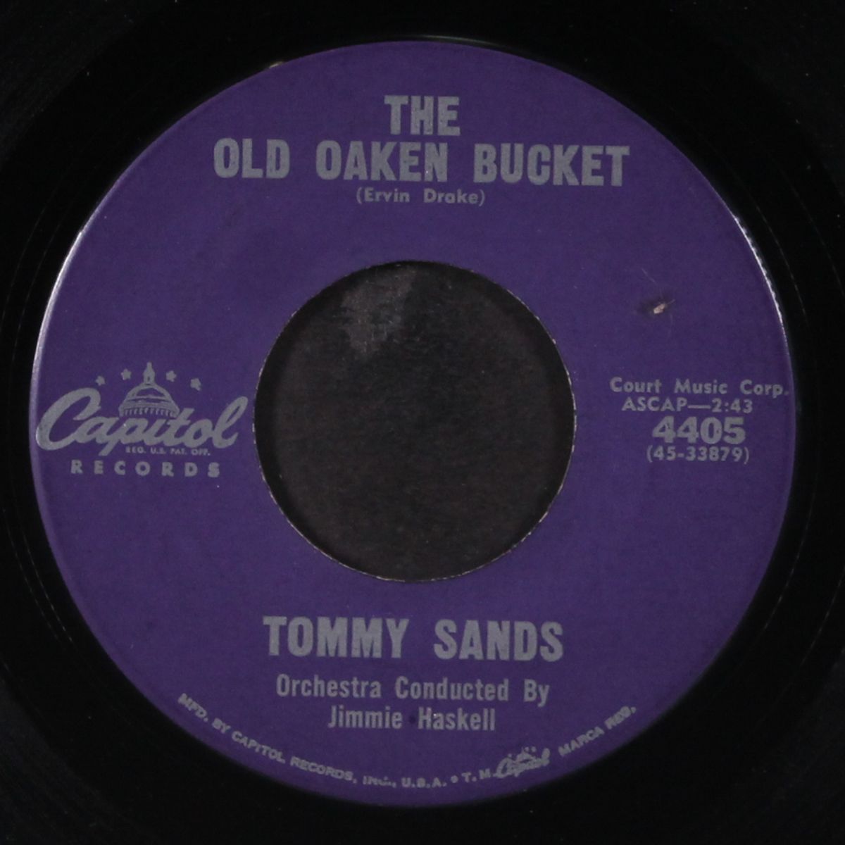 the old oaken bucket / these are the things you are by TOMMY SANDS