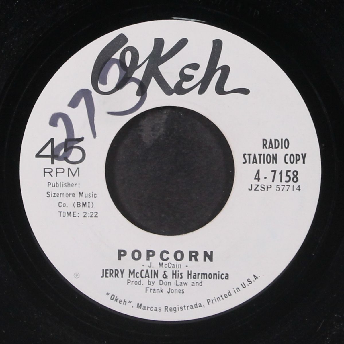 jet stream / popcorn by JERRY MCCAIN