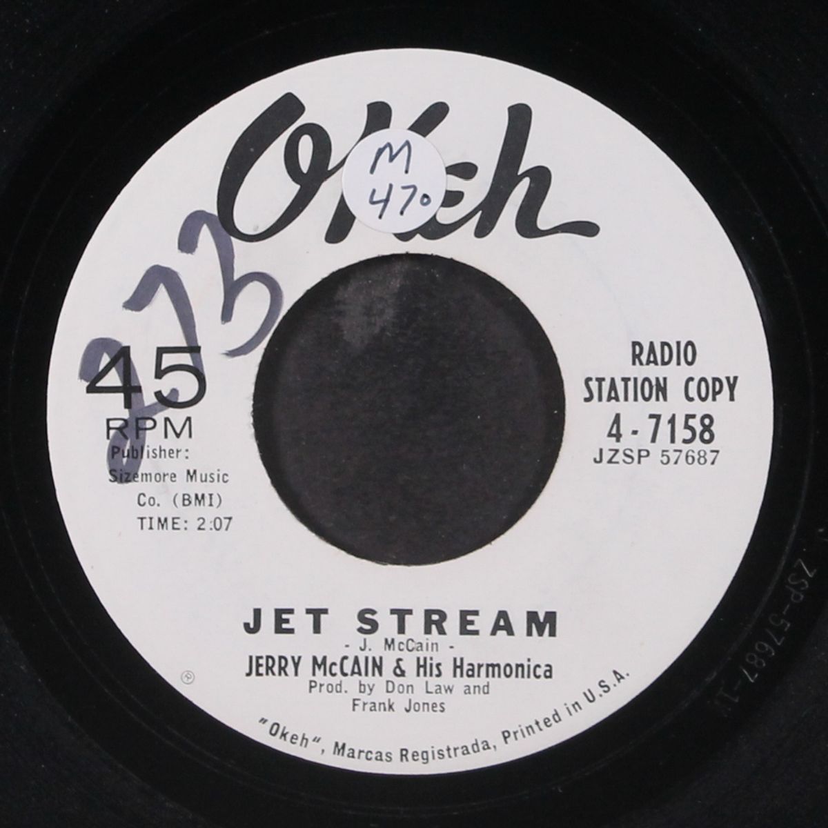 jet stream / popcorn by JERRY MCCAIN