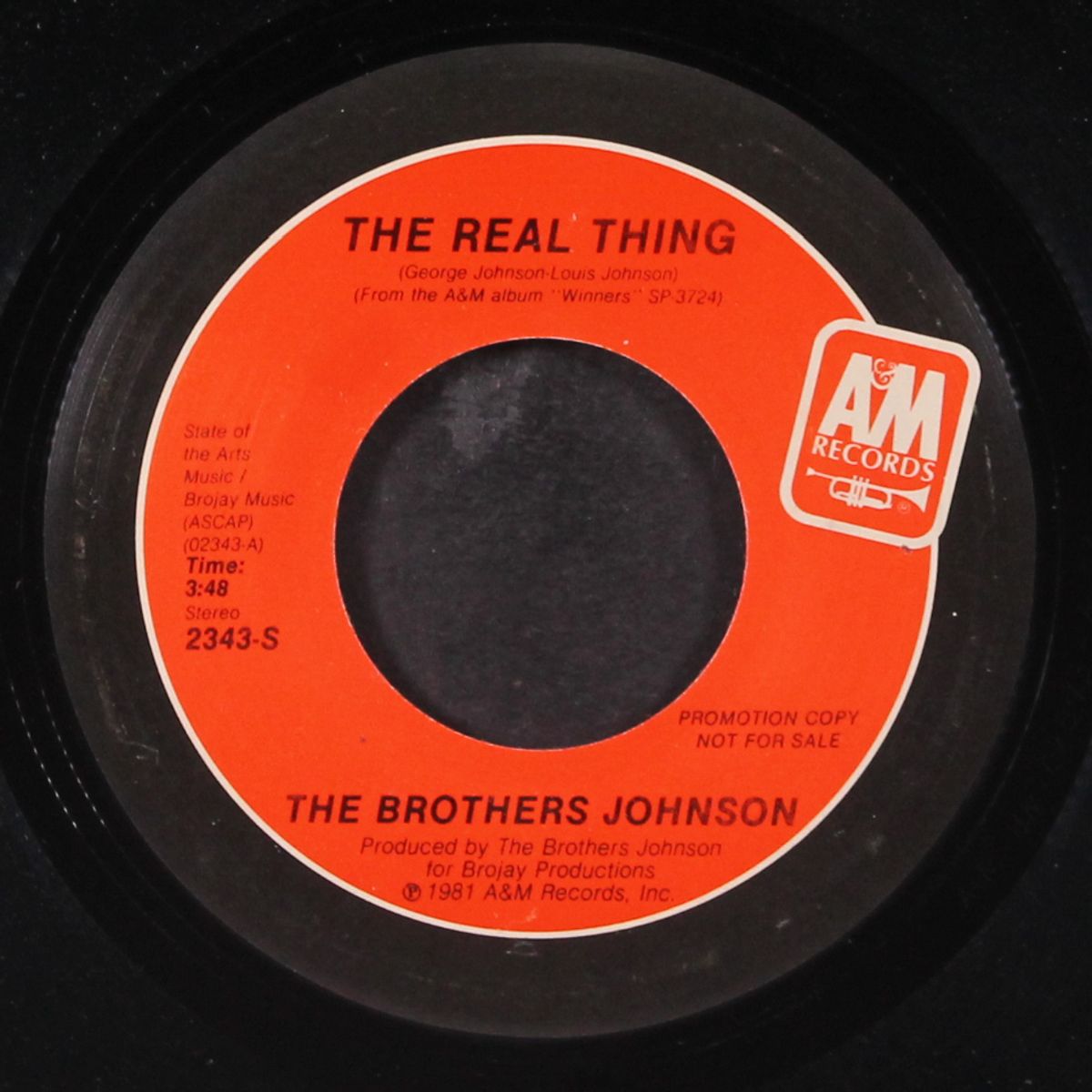 the real thing / i want you by BROTHERS JOHNSON