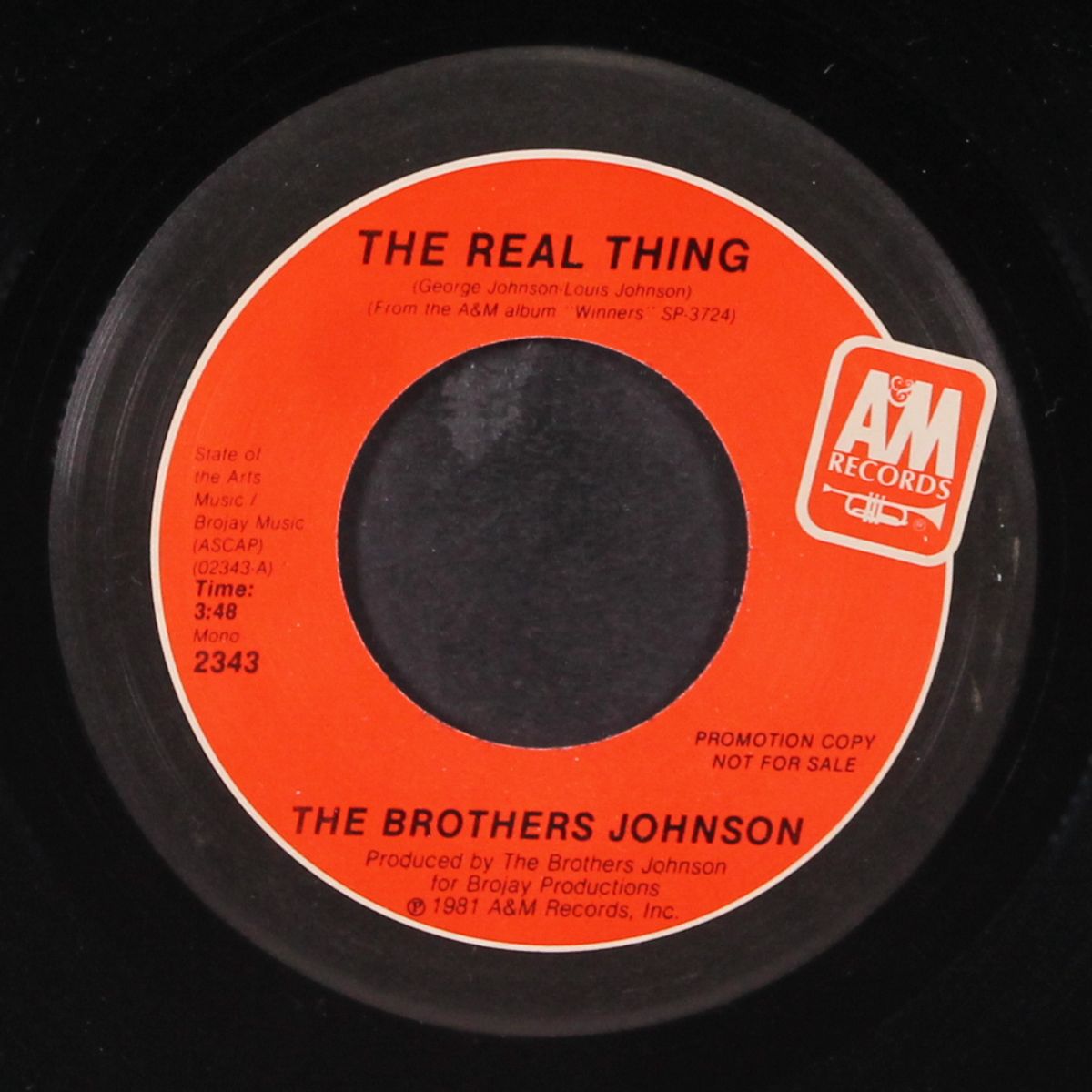the real thing / i want you by BROTHERS JOHNSON