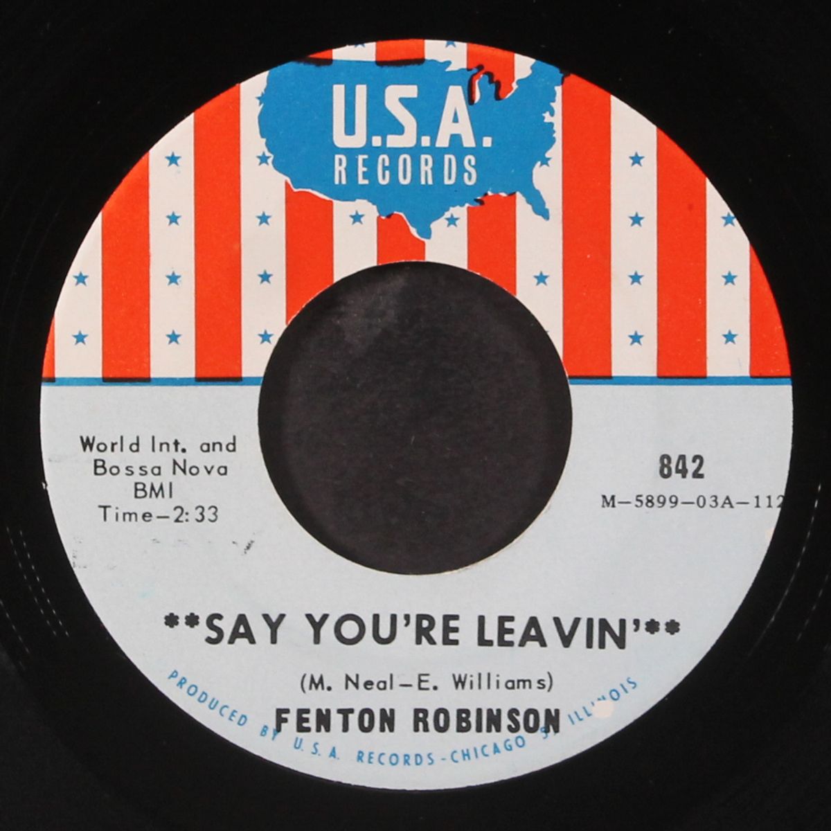 say you're leavin' / from my heart by FENTON ROBINSON