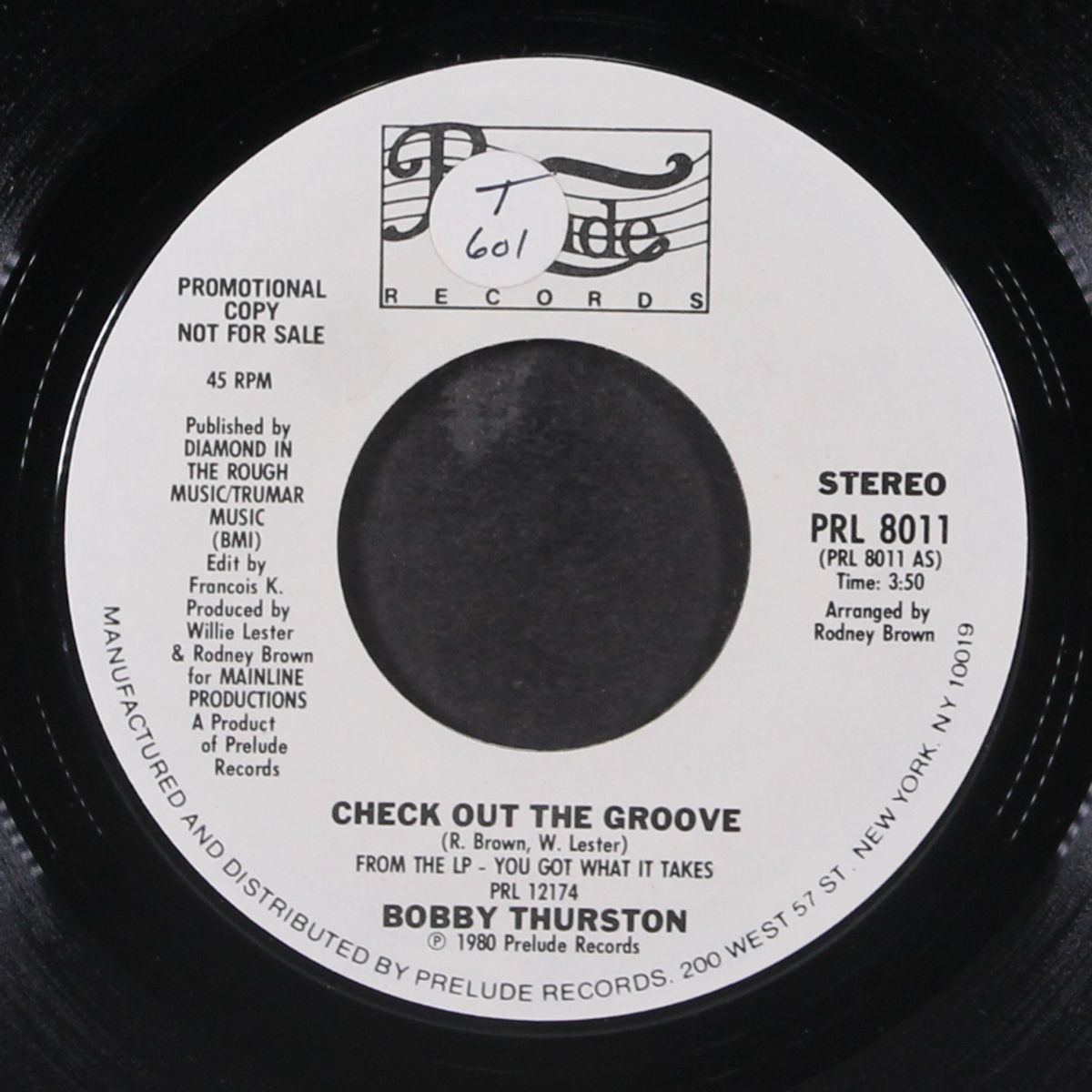 check out the groove / same by BOBBY THURSTON