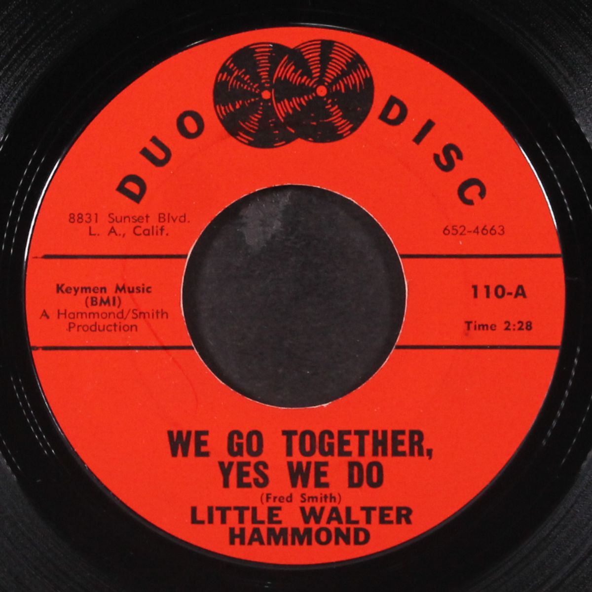 let your conscience be your guide / we go together, yes we do by LITTLE WALTER HAMMOND