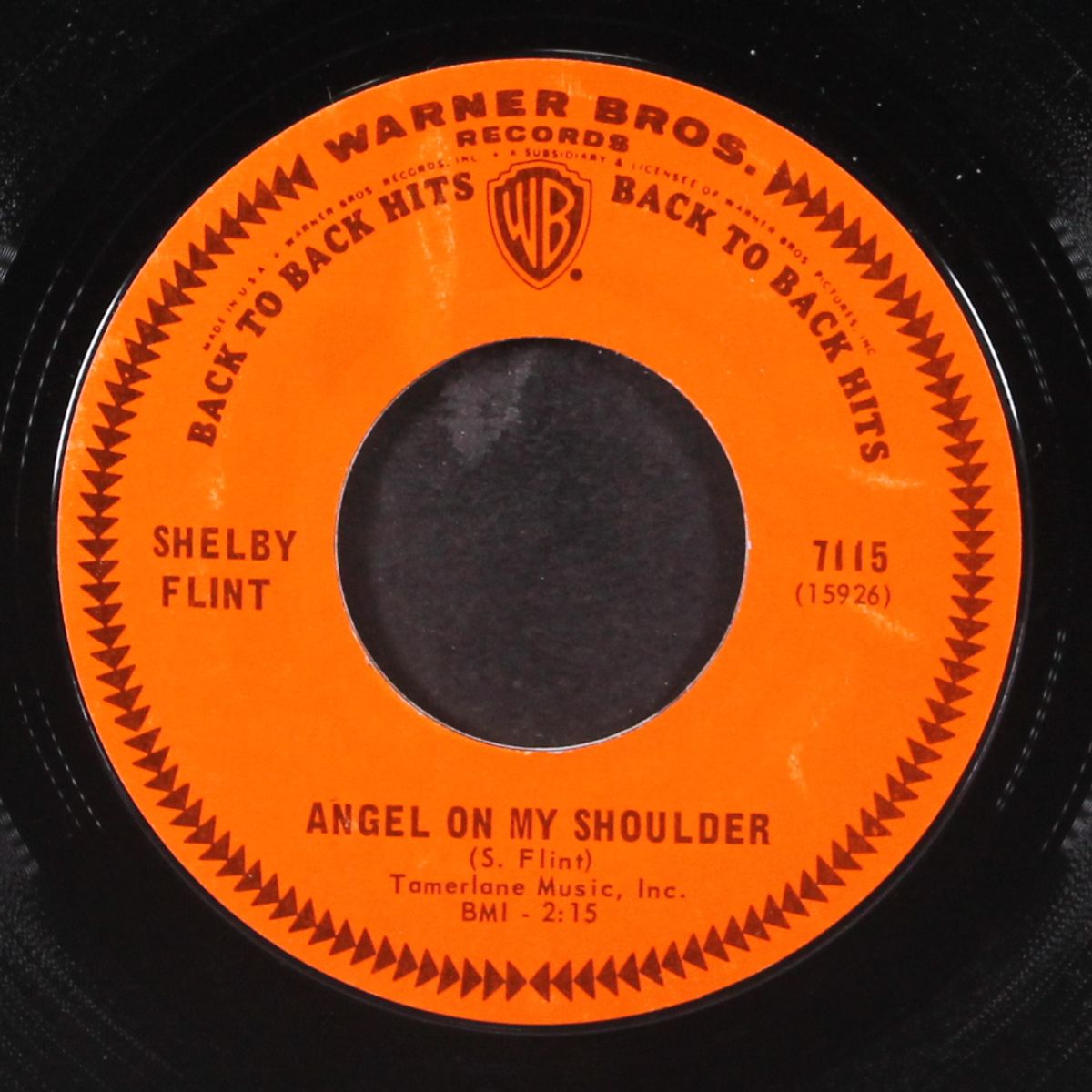 angel on my shoulder / cast you fate to the wind by SHEBLY FLINT