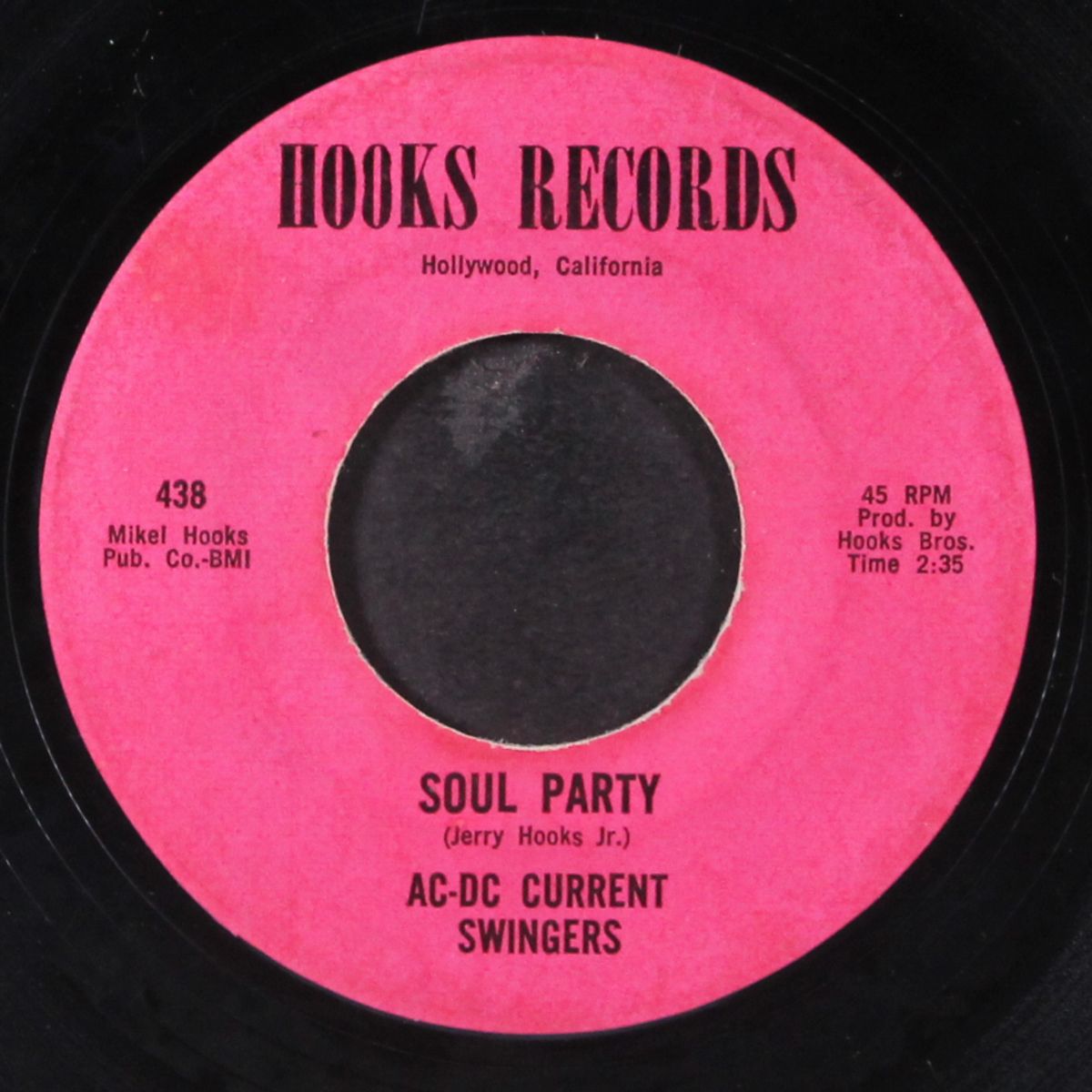 soul party / natural blues by AC-DC CURRENT SWINGERS / HOOKS BROTHERS