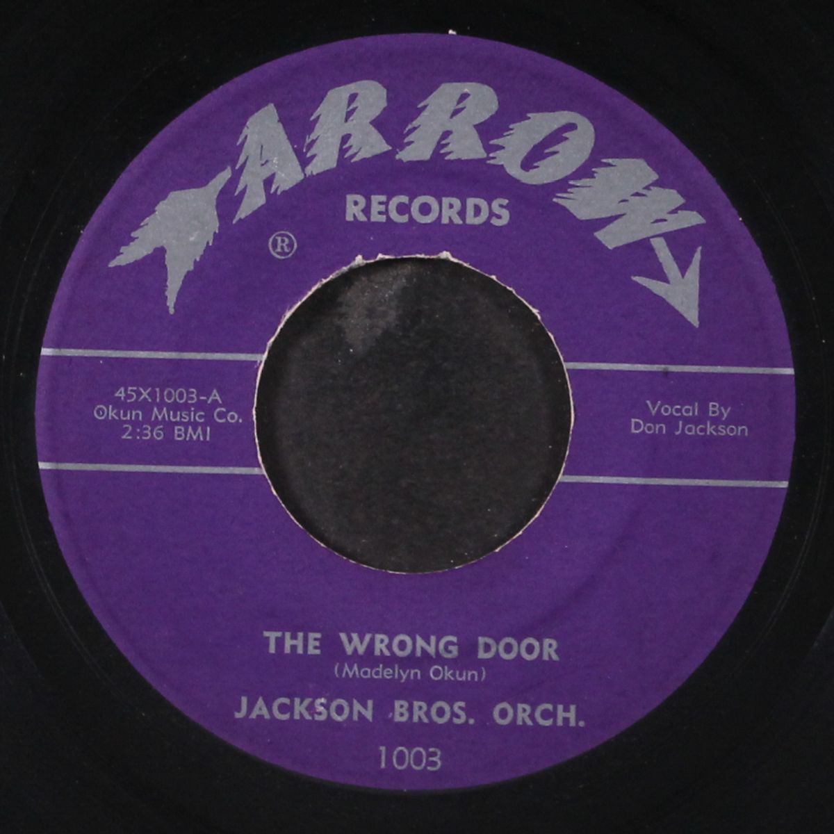 the wrong door / love was here with you by JACKSON BROTHERS